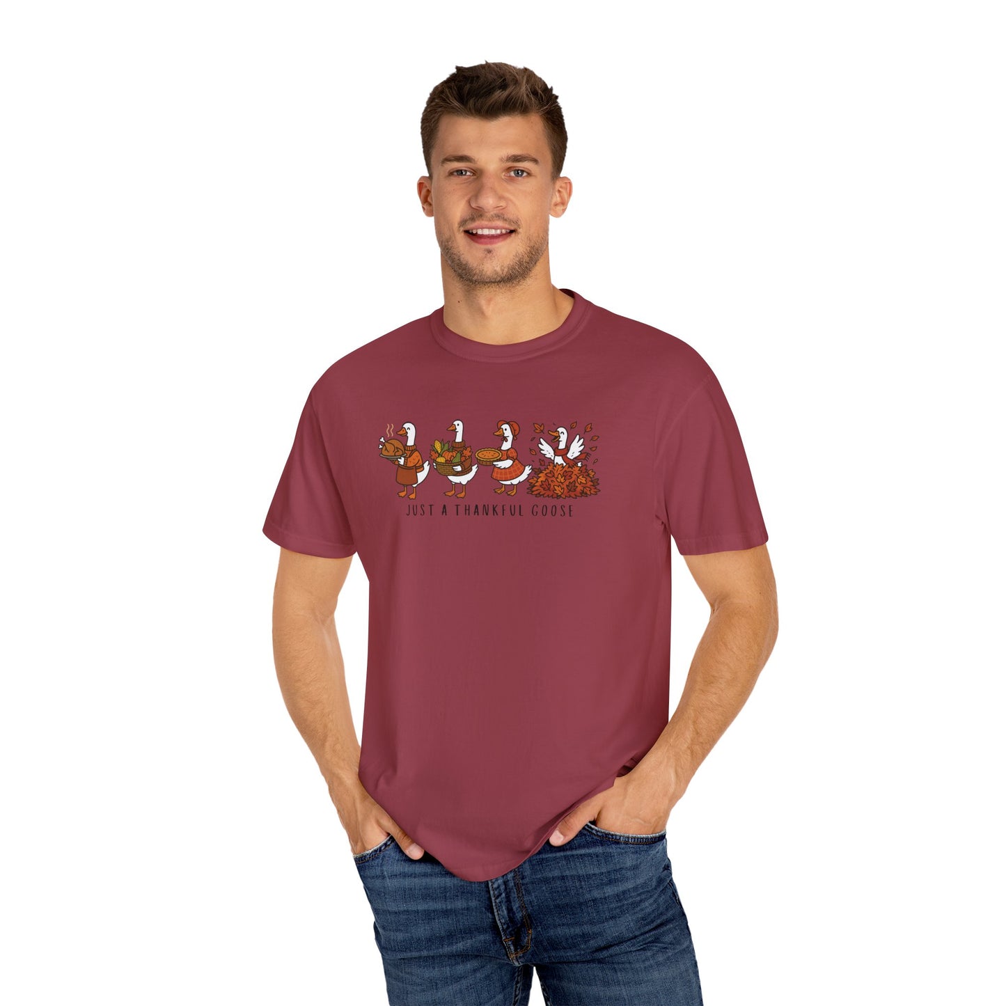 Funny Goose Thanksgiving Comfort colors tshirt
