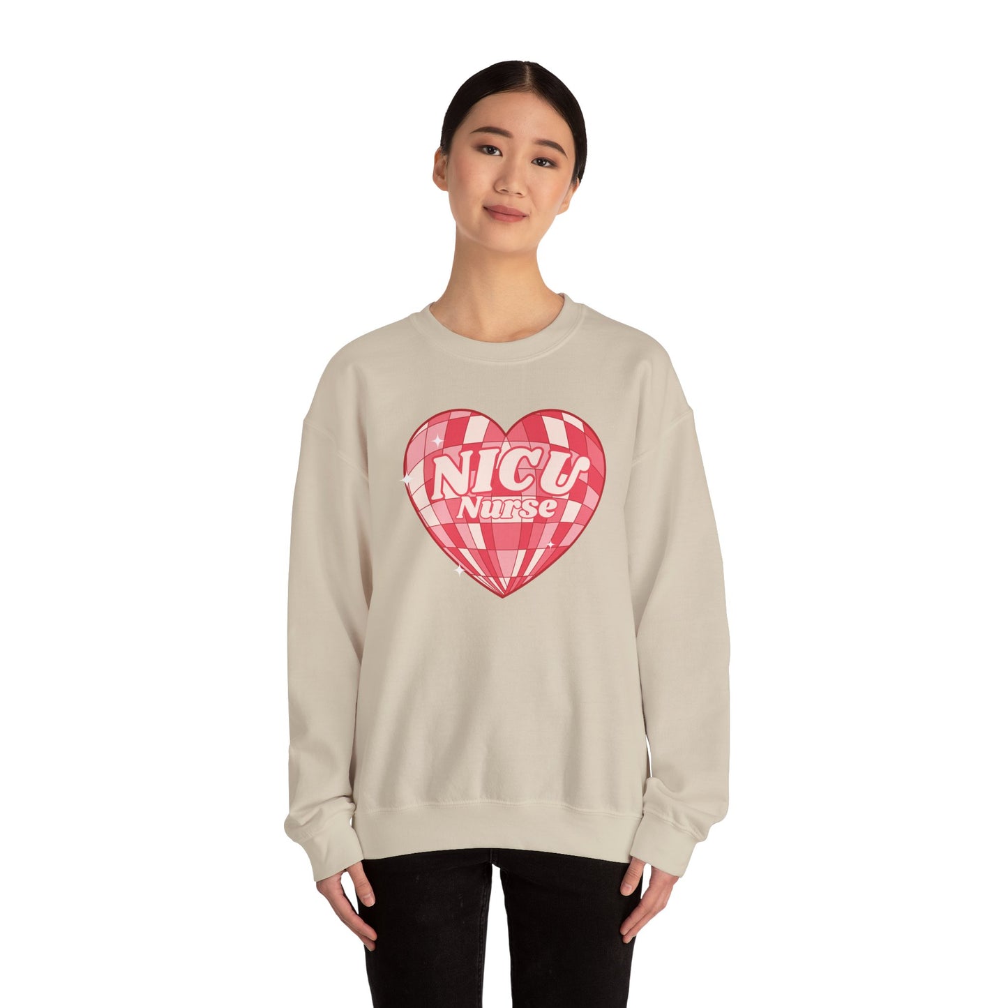 Retro NICU Nurse Valentine’s Day Sweatshirt, Cute Comfy cozy gildan sweatshirt !