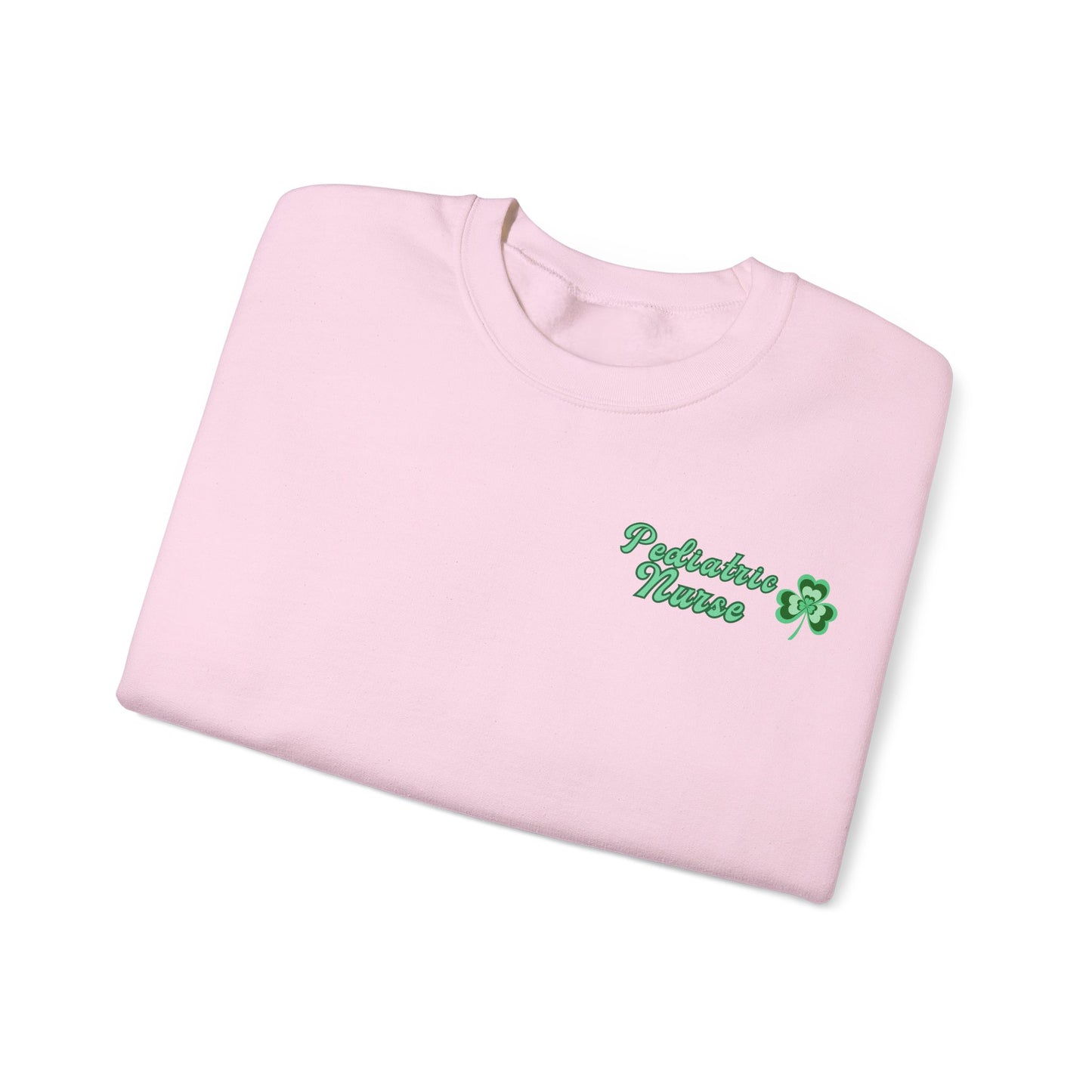 Pediatric Nurse St. Pattys Sweatshirt Its a Good Day to be a Peds Nurse St. Patricks Day Sweatshirt. Pocket design with back design!