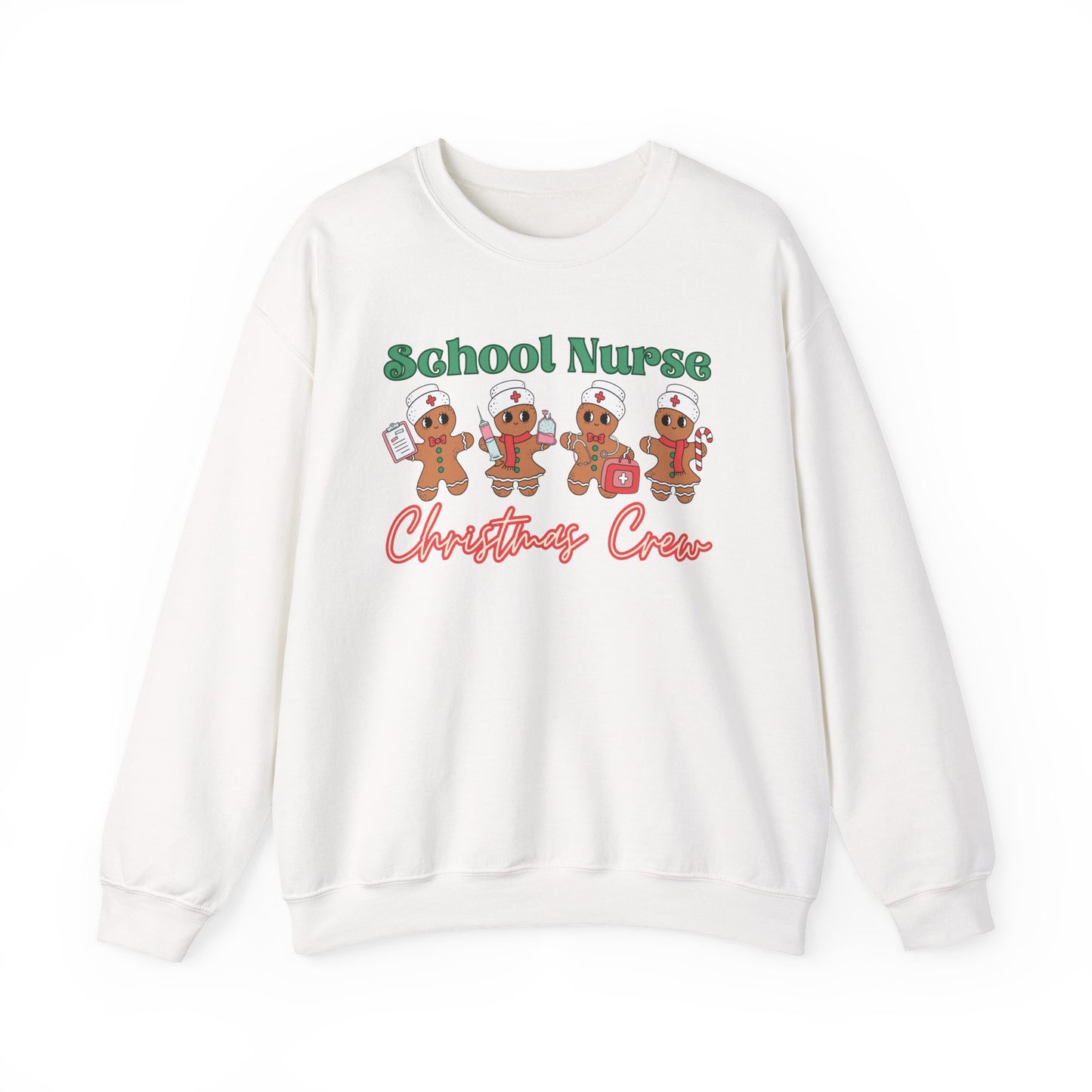 School Nurse Christmas Crew, Gingerbread nurse, Nurse. Christmas sweater, school Nurse, Christmas Crew