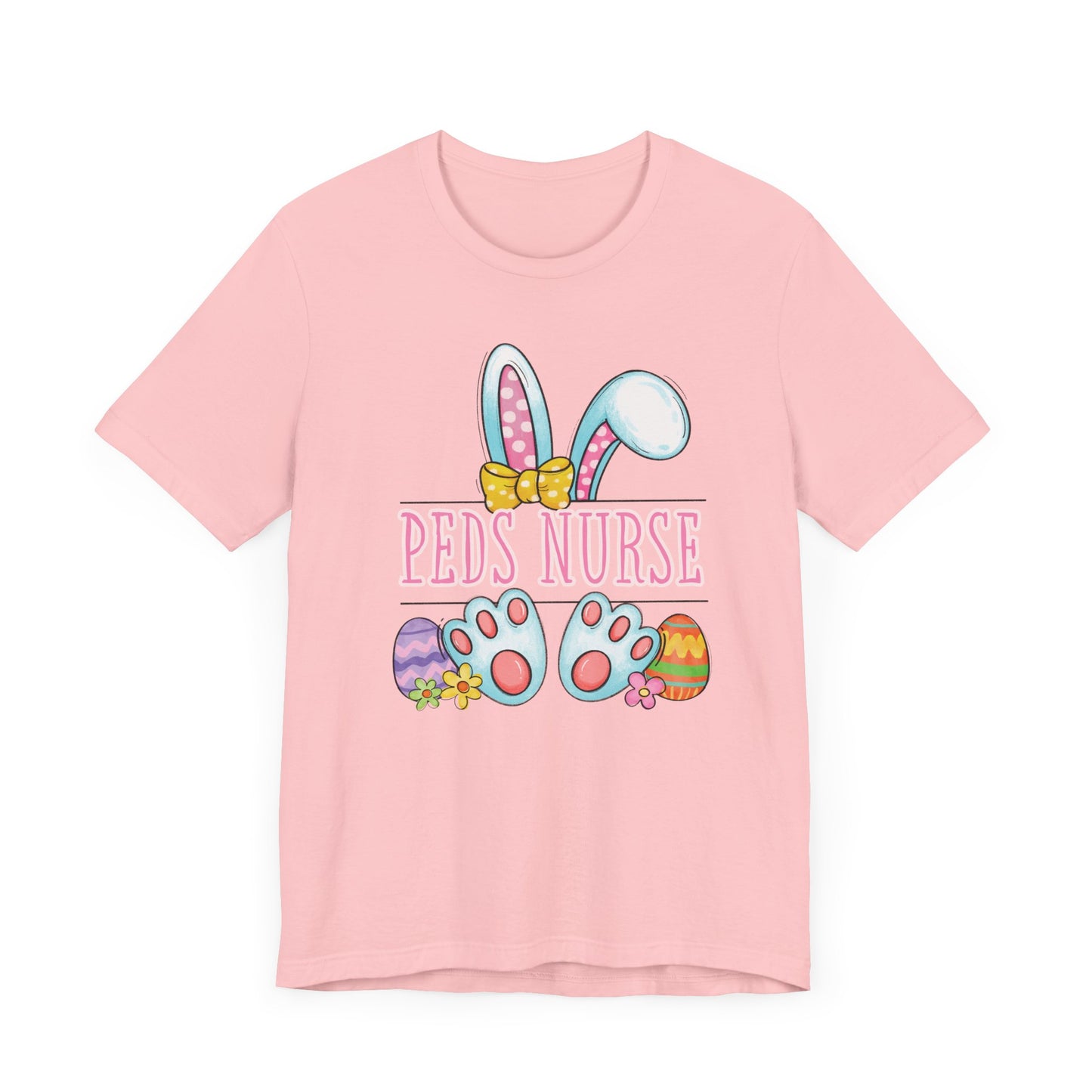 Easter Women Shirt, Retro Chick,Peds Nurse shirt, Easter nurse,