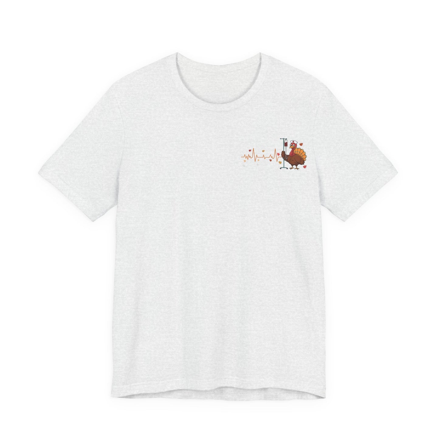 Turkey pocket design ED Nurse , pediatric nurse thanksgiving  shirt, gildan turkey ekg nurse shirt, Peds nurse , fall nurse shirt