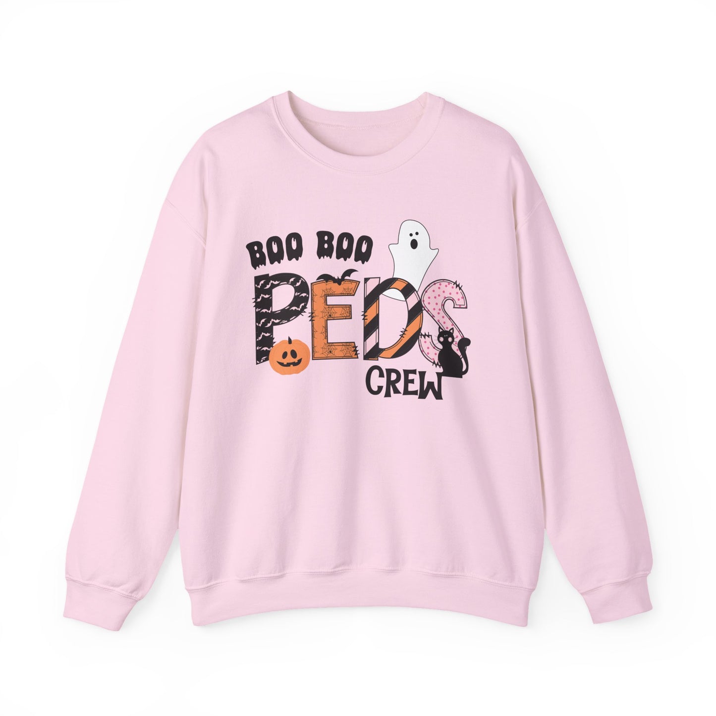 Boo Boo Peds Crew, pediatric nurse sweatshirt, Halloween sweatshirt, spooky season, ER RN, NICU nurseHalloween Nurse, comfort colors