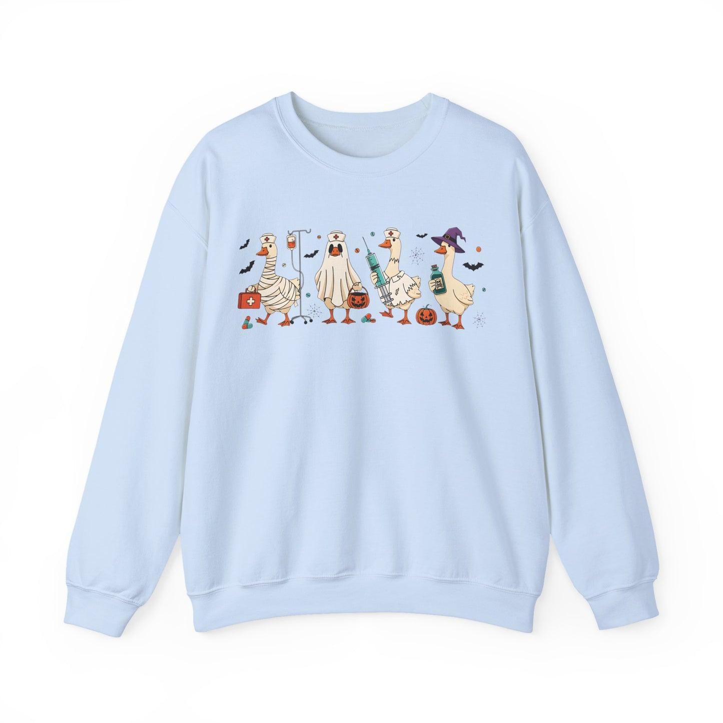 Spooky Goose  Halloween sweatshirt , pediatric nurse sweatshirt, Halloween sweatshirt, spooky season, ER RN, NICU nurseHalloween Nurse, comfort colors
