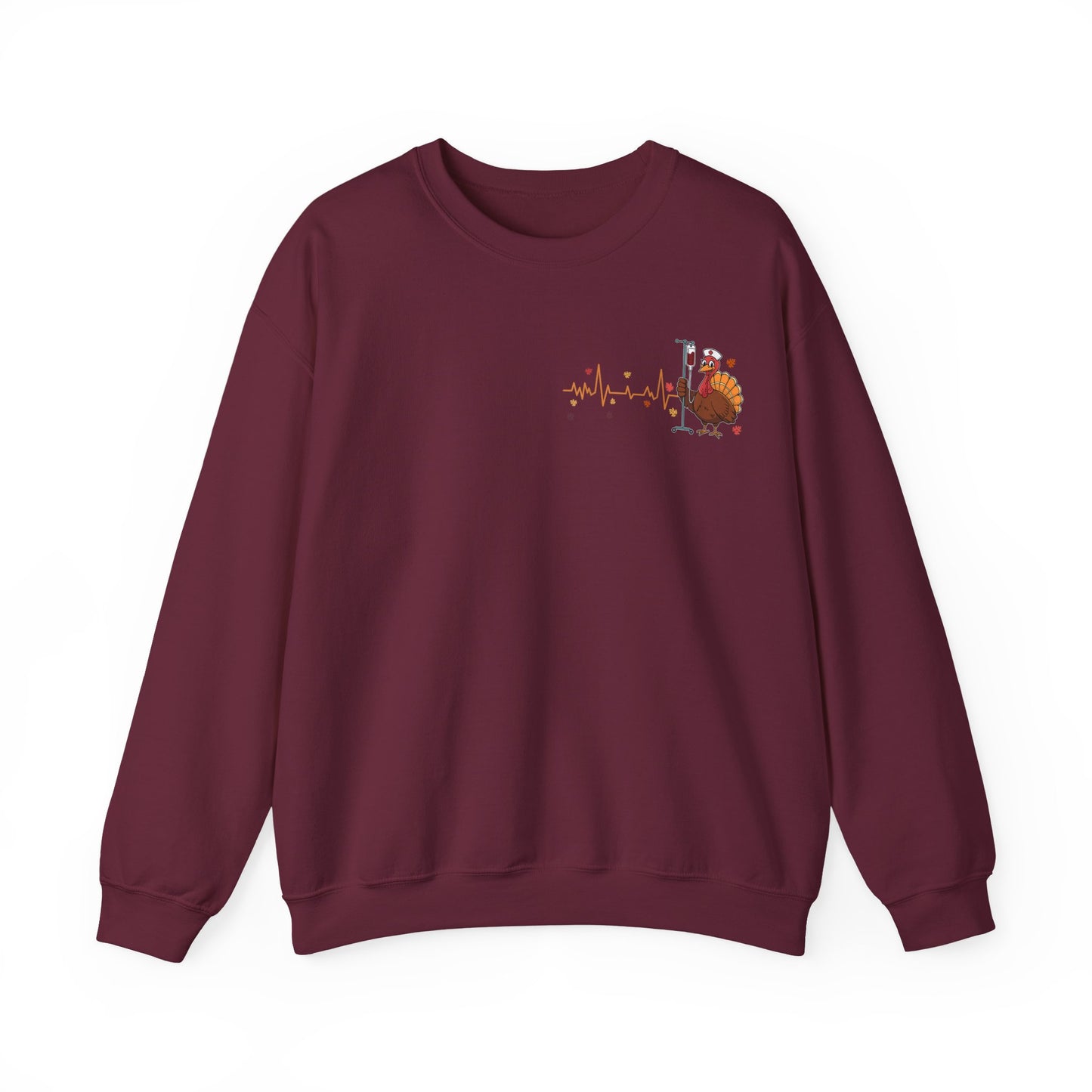 Turkey pocket design ED Nurse , pediatric nurse thanksgiving  shirt, comfort colors turkey ekg nurse shirt, Peds nurse , fall nurse shirt