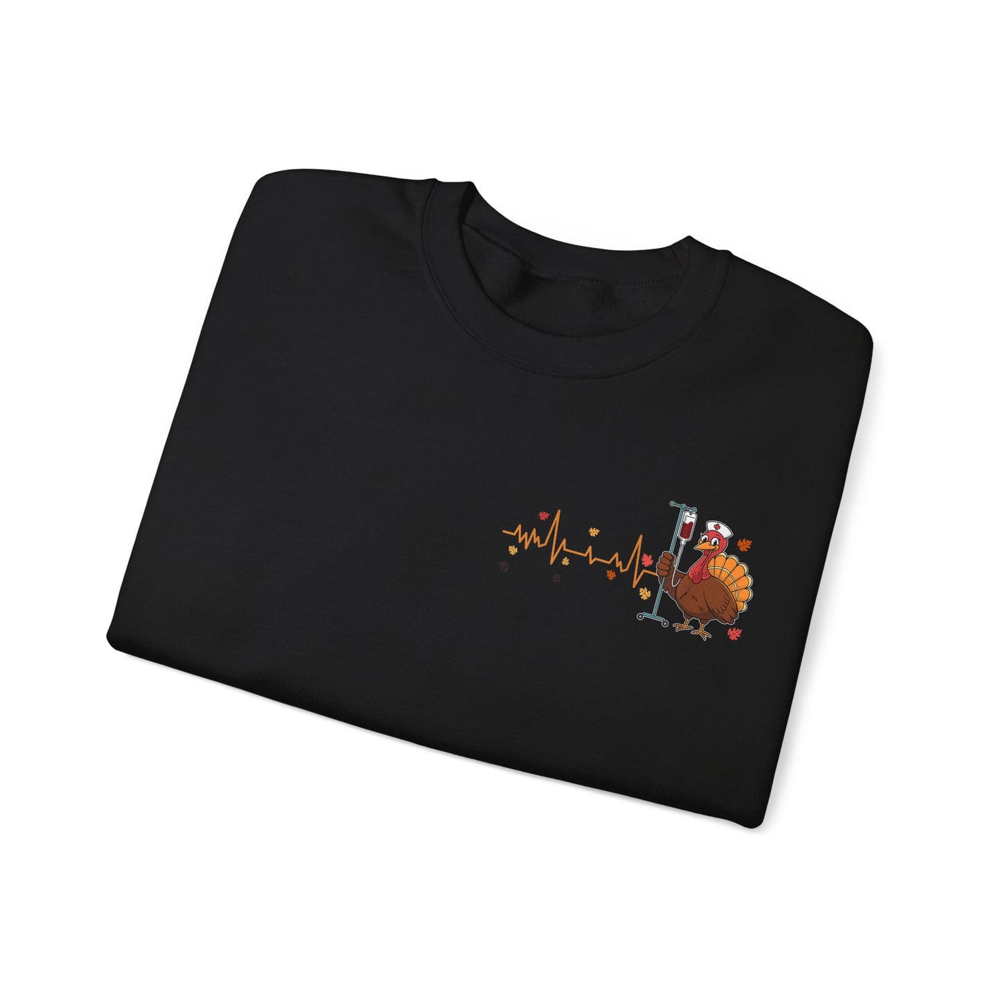 Turkey pocket design ED Nurse , pediatric nurse thanksgiving  shirt, comfort colors turkey ekg nurse shirt, Peds nurse , fall nurse shirt
