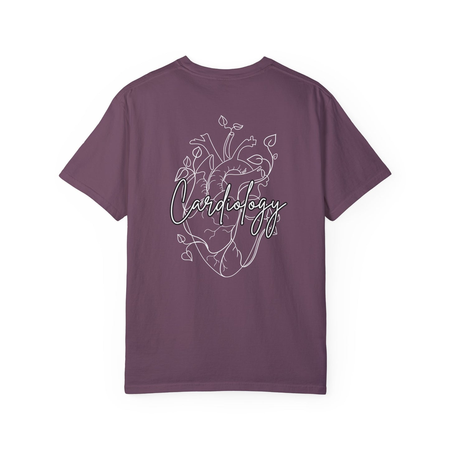 Simple Floral Heart , Cardiology Comfort Colors Tshirt
