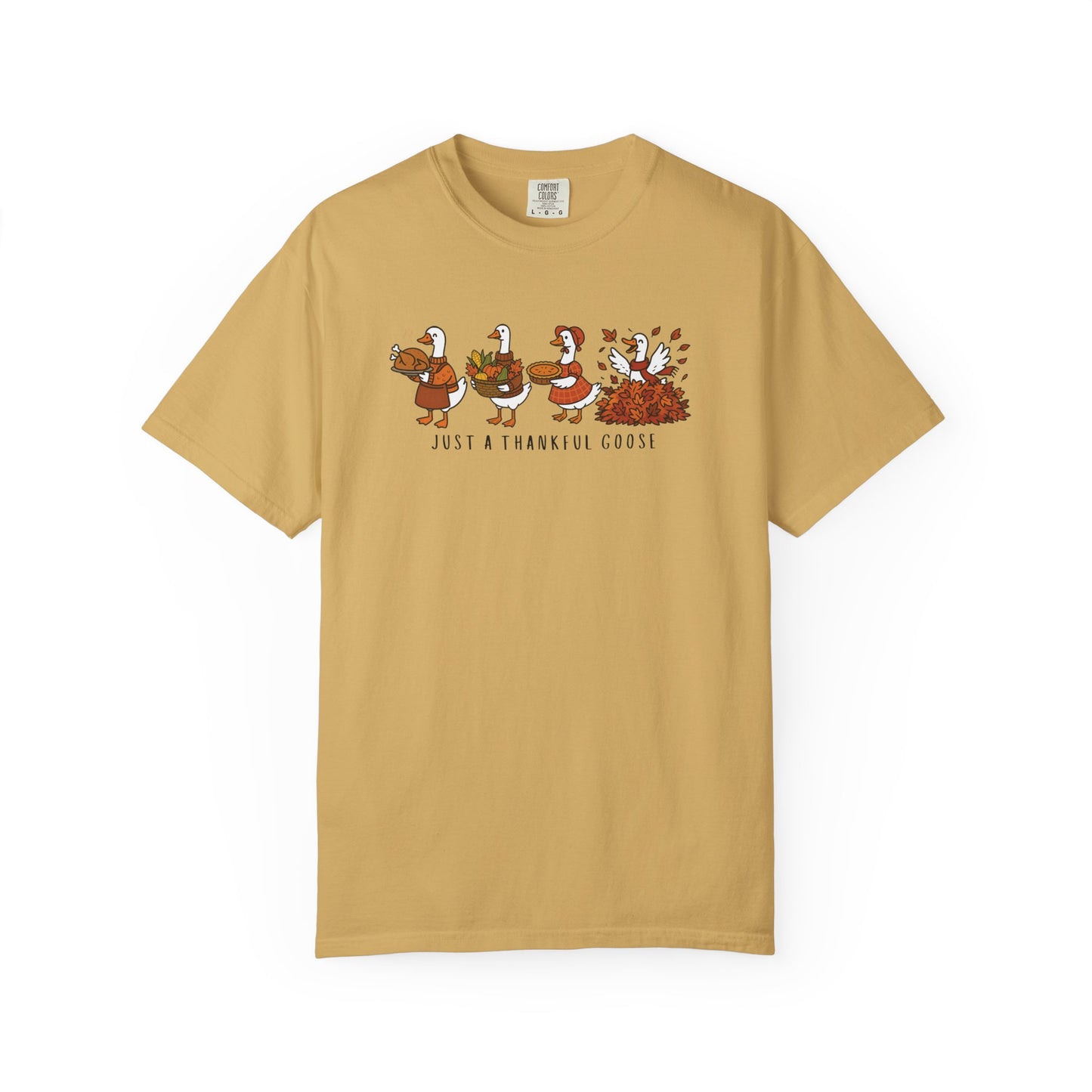 Funny Goose Thanksgiving Comfort colors tshirt