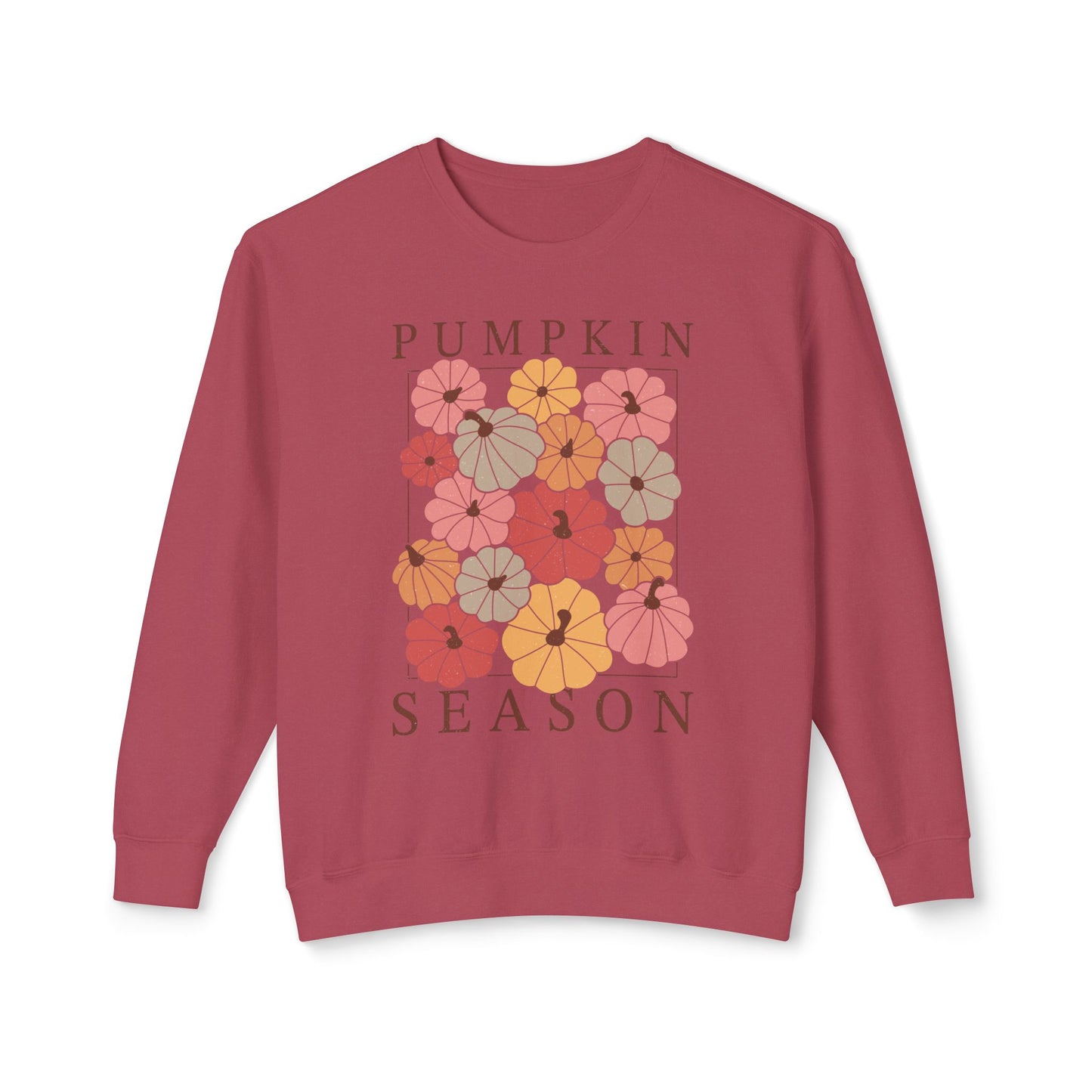 Cutest pumpkin season retro comfort colors sweatshirt, perfect for all fall girlies !