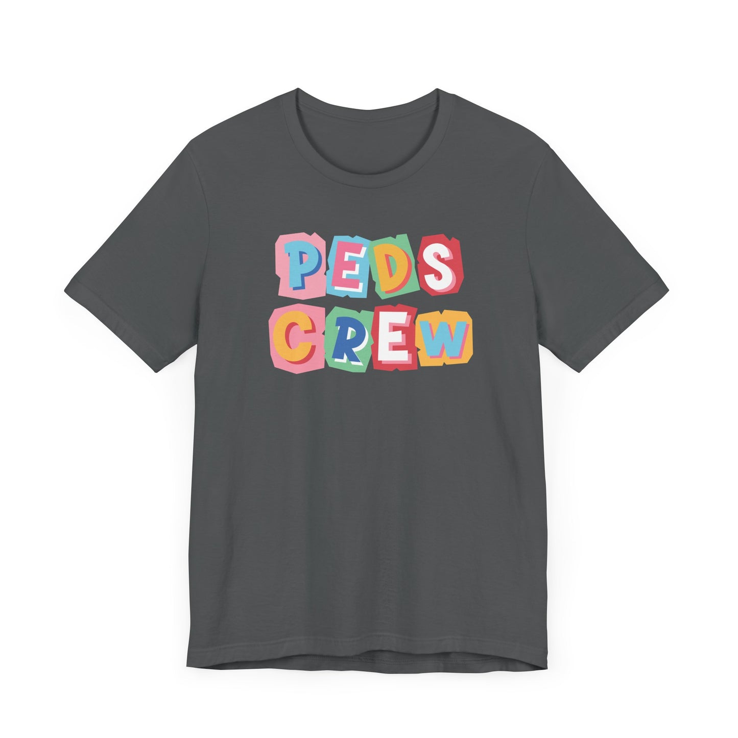 Peds crew nurse tshirt , retro 90s theme nurse tshirt
