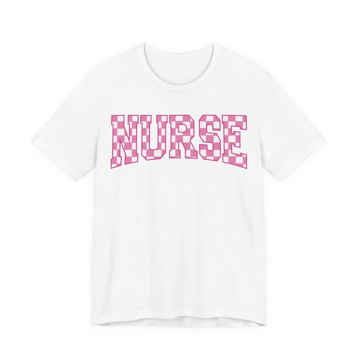 Retro checkered nurse shirt , Emergency Nurse,  Registered Nurse Shirt, PICU Nurse, NICU Nurse Shirt, Gift for Nurse, Future Nurse gift, RN gift.