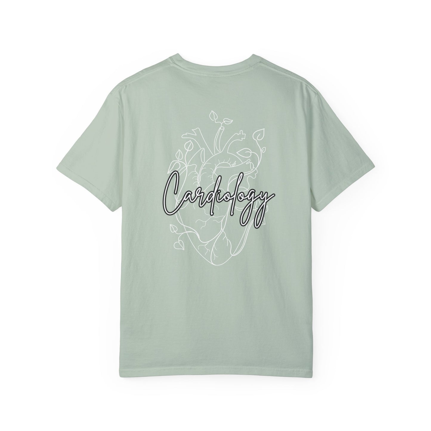 Simple Floral Heart , Cardiology Comfort Colors Tshirt