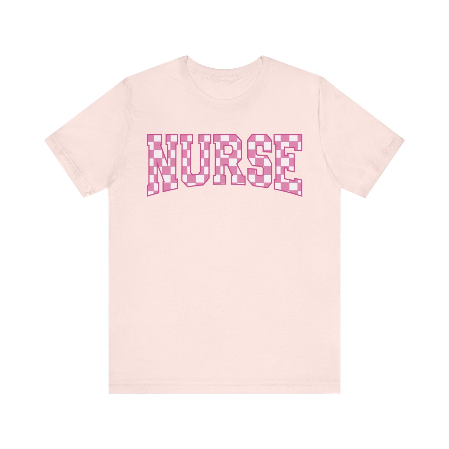 Retro checkered nurse shirt , Emergency Nurse,  Registered Nurse Shirt, PICU Nurse, NICU Nurse Shirt, Gift for Nurse, Future Nurse gift, RN gift.