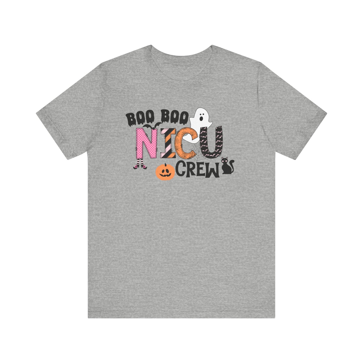 Boo Boo Nicu Crew, pediatric nurse sweatshirt, Halloween sweatshirt, spooky season,NICU nurseHalloween Nurse, comfort colors