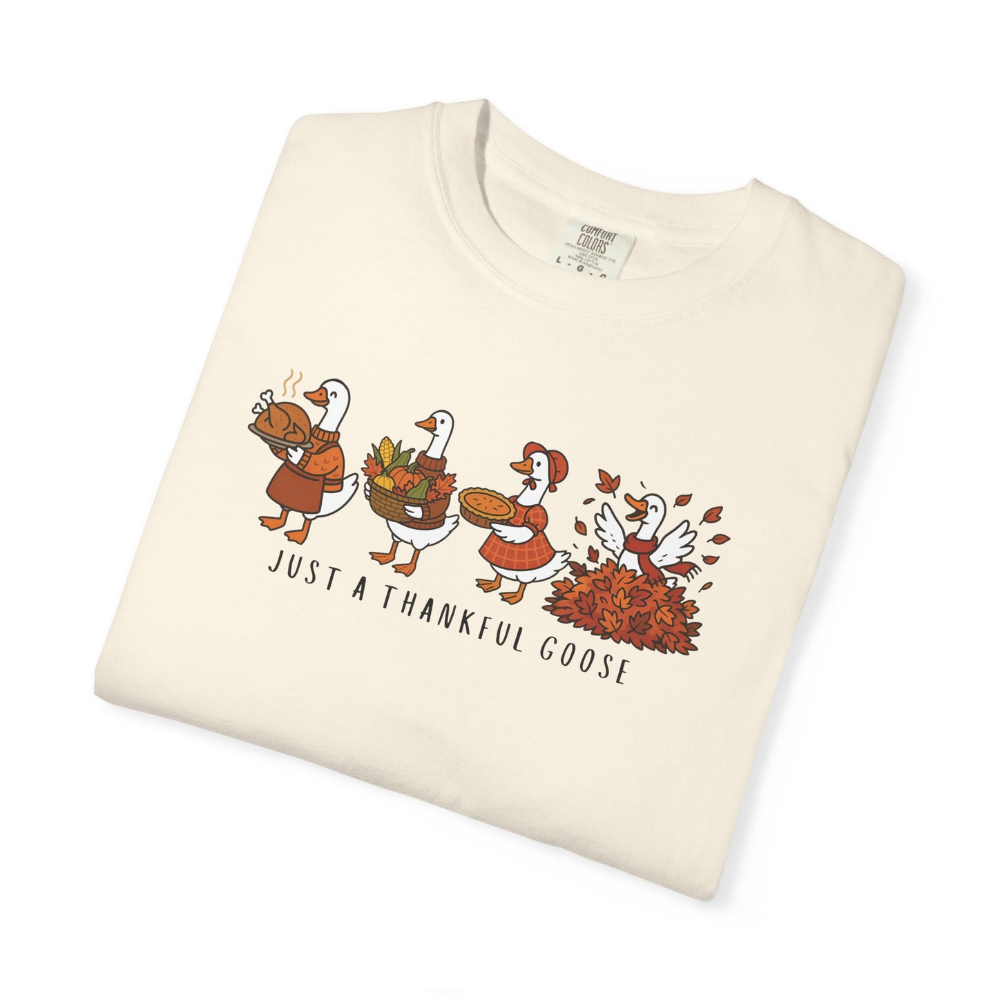 Funny Goose Thanksgiving Comfort colors tshirt