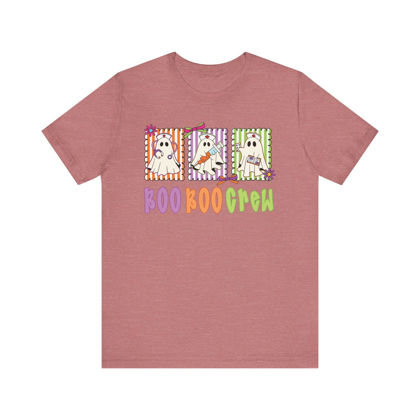 Boo Boo Crew Tshirt , pediatric nurse Halloween shirt, gildan ghost nurse shirt, Peds nurse , Spooky nurse shirt