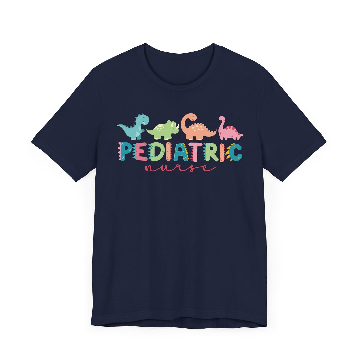 Dino peds shirt, brighten any patients day with cutest dinosaur pediatric shirt
