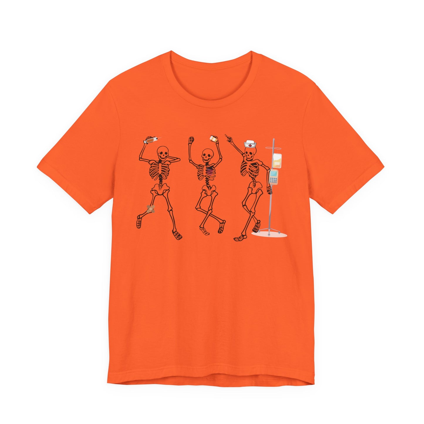 Dancing Skeleton Halloween Tshirt, Halloween shirt, nurse tshirt , spooky season, funny Halloween sweatshirt