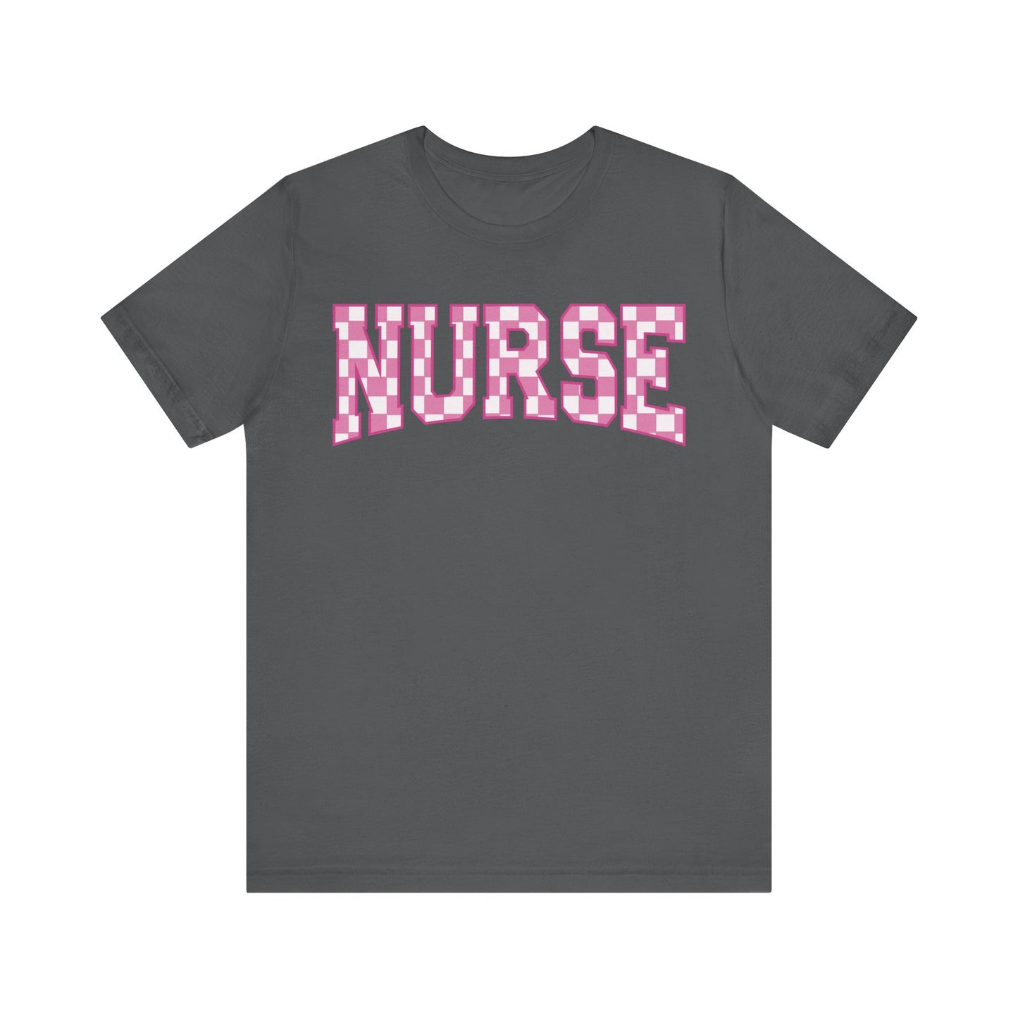 Retro checkered nurse shirt , Emergency Nurse,  Registered Nurse Shirt, PICU Nurse, NICU Nurse Shirt, Gift for Nurse, Future Nurse gift, RN gift.