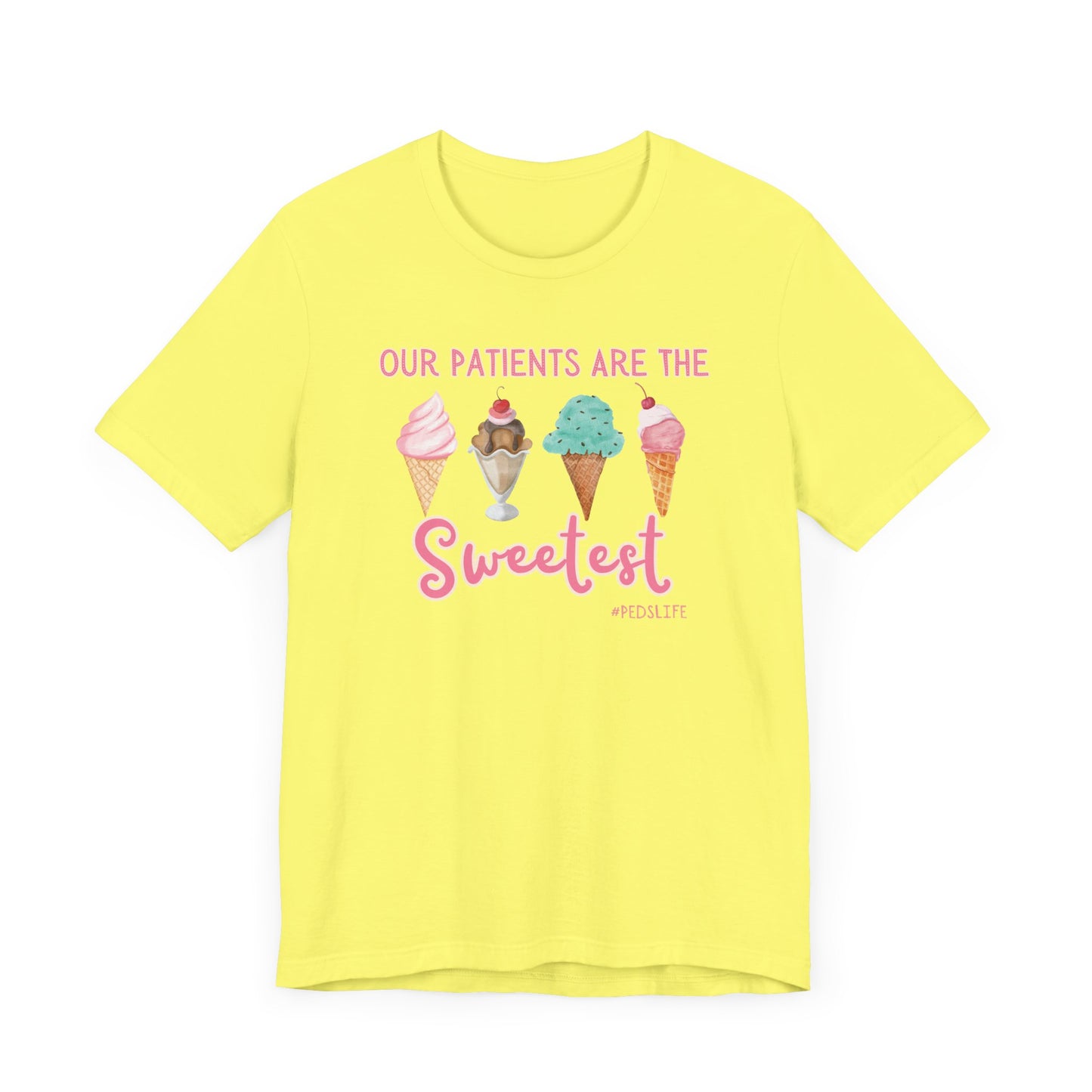 Cutest ice cream Peds shirt, our patients are the sweetest