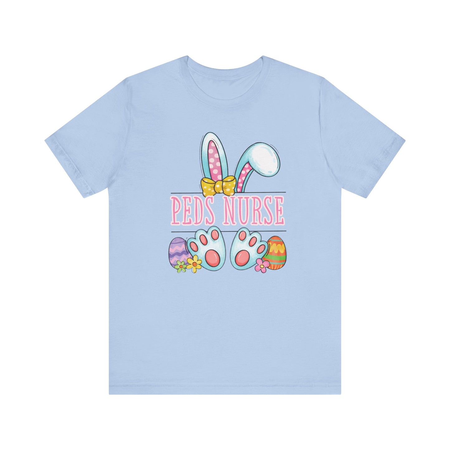 Easter Women Shirt, Retro Chick,Peds Nurse shirt, Easter nurse,