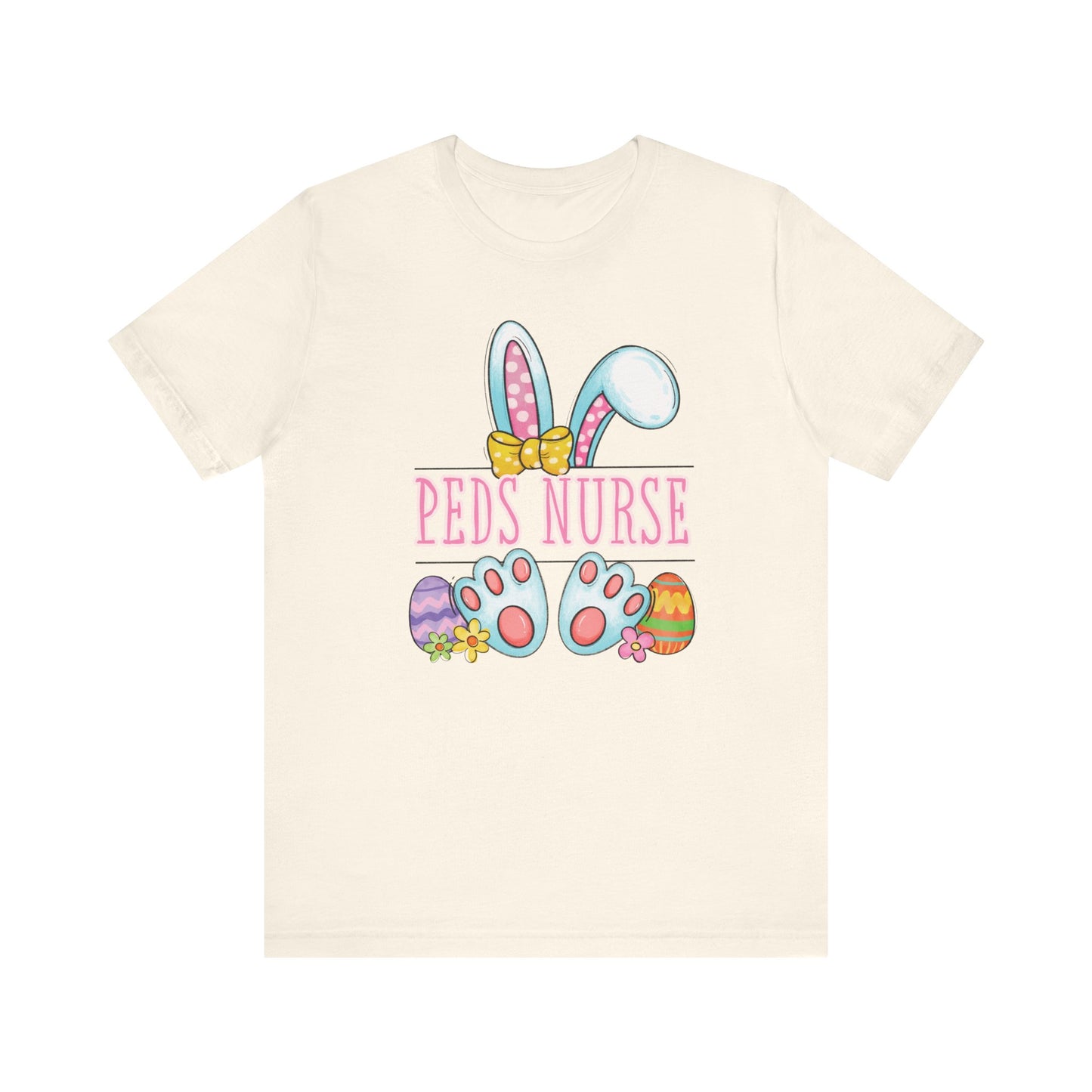 Easter Women Shirt, Retro Chick,Peds Nurse shirt, Easter nurse,