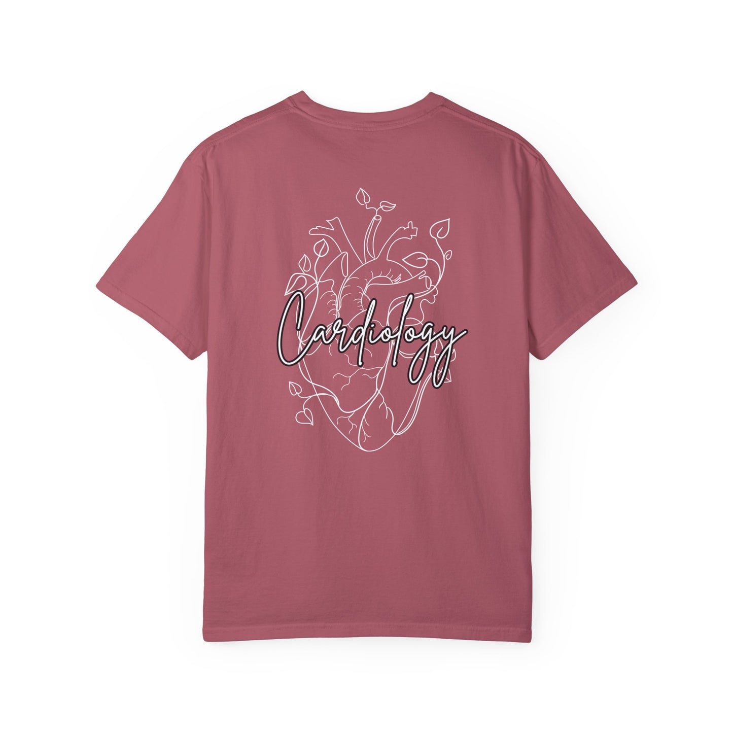 Simple Floral Heart , Cardiology Comfort Colors Tshirt