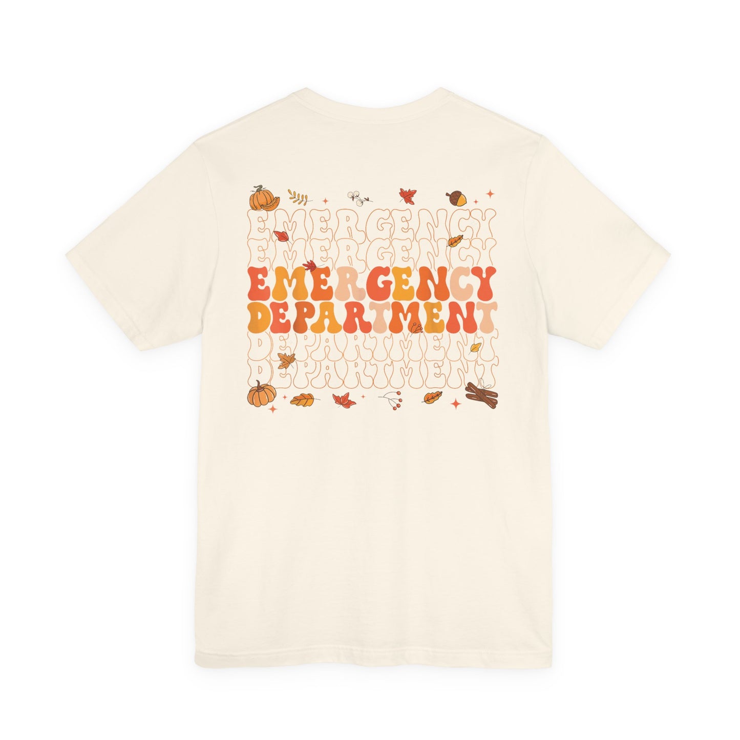 Turkey front ED sign, thanksgiving theme ED Nurse , pediatric nurse shirt, gildan turkey nurse shirt, Peds nurse,fall nurse shirt