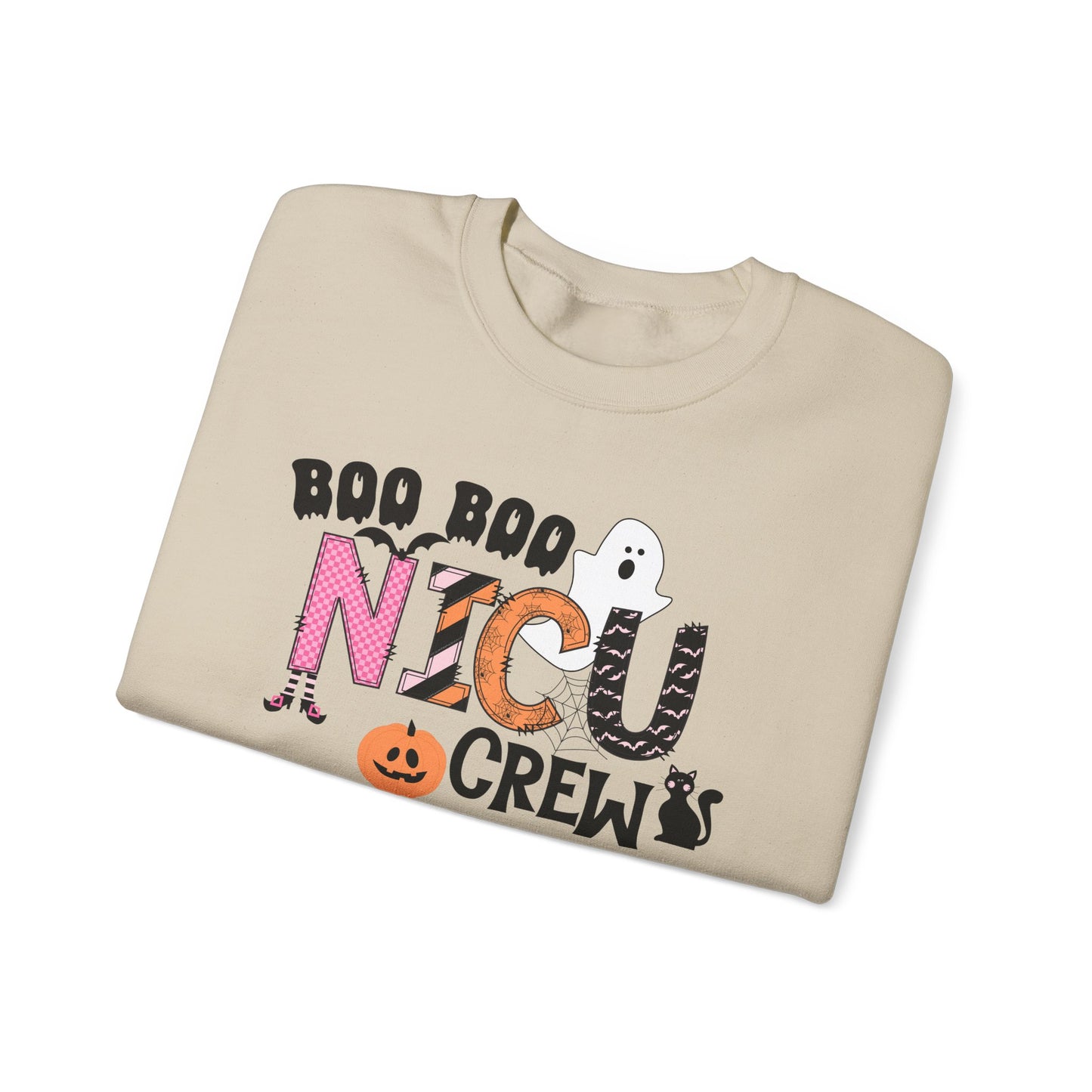 Copy of Boo Boo Peds Crew, pediatric nurse sweatshirt, Halloween sweatshirt, spooky season, ER RN, NICU nurseHalloween Nurse, comfort colors