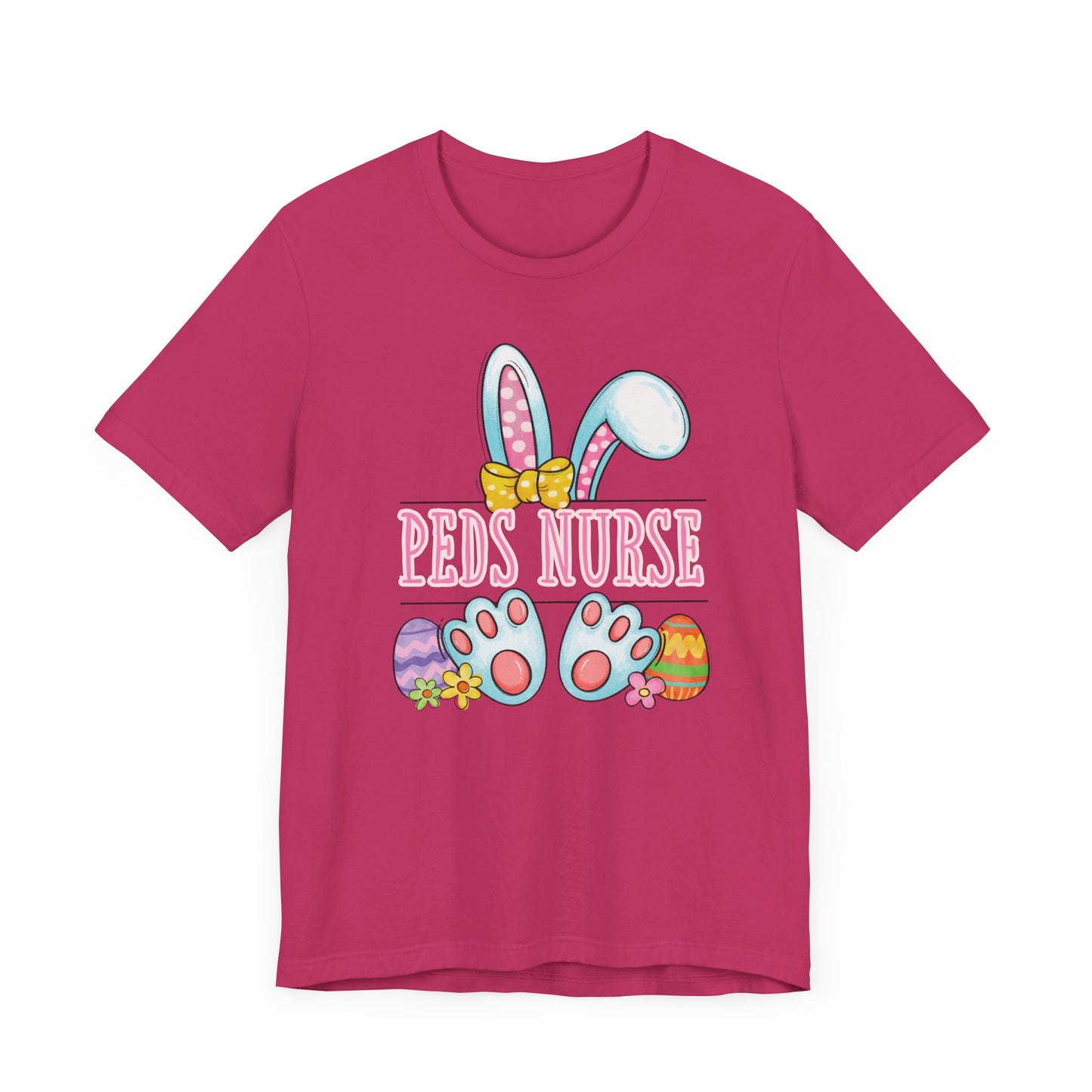 Easter Women Shirt, Retro Chick,Peds Nurse shirt, Easter nurse,