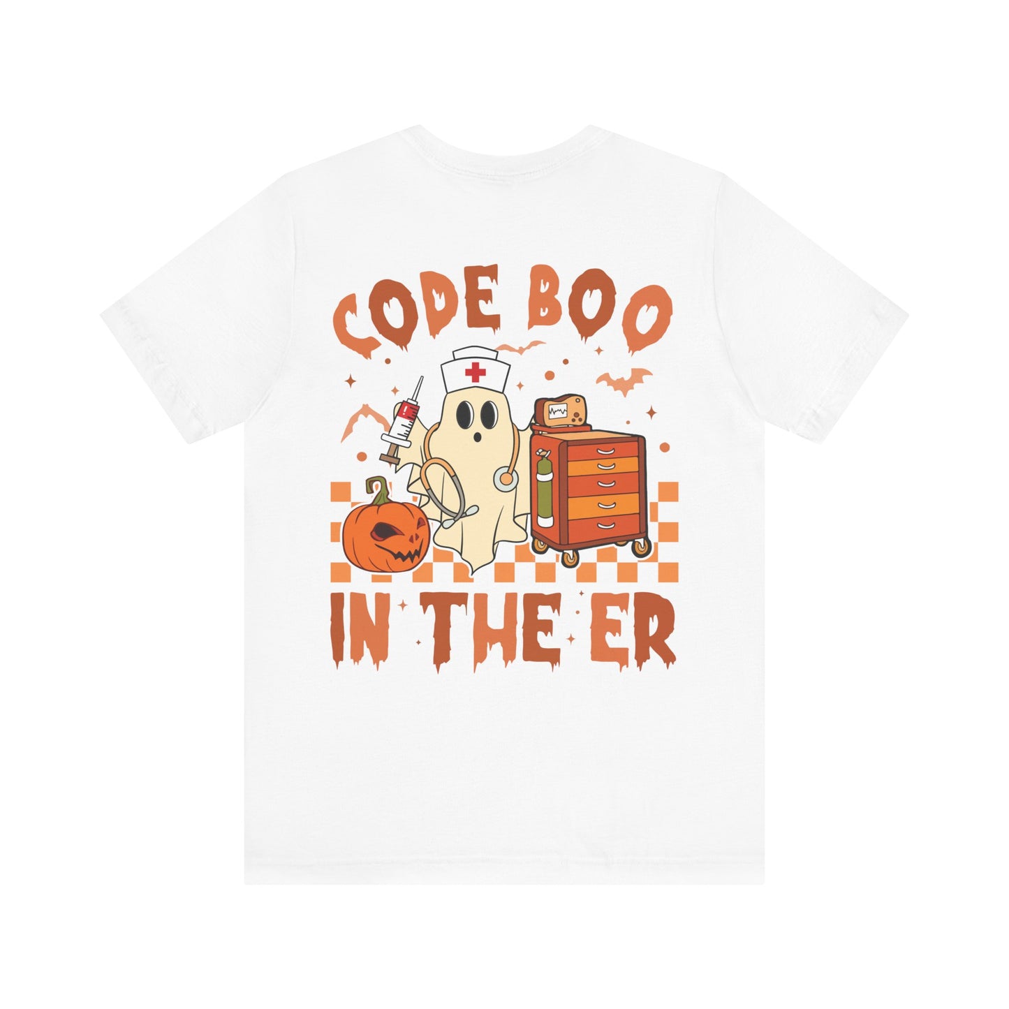 Code Boo in the ER, pediatric nurse Halloween shirt, ghost nurse shirt, Peds nurse , Spooky nurse shirt