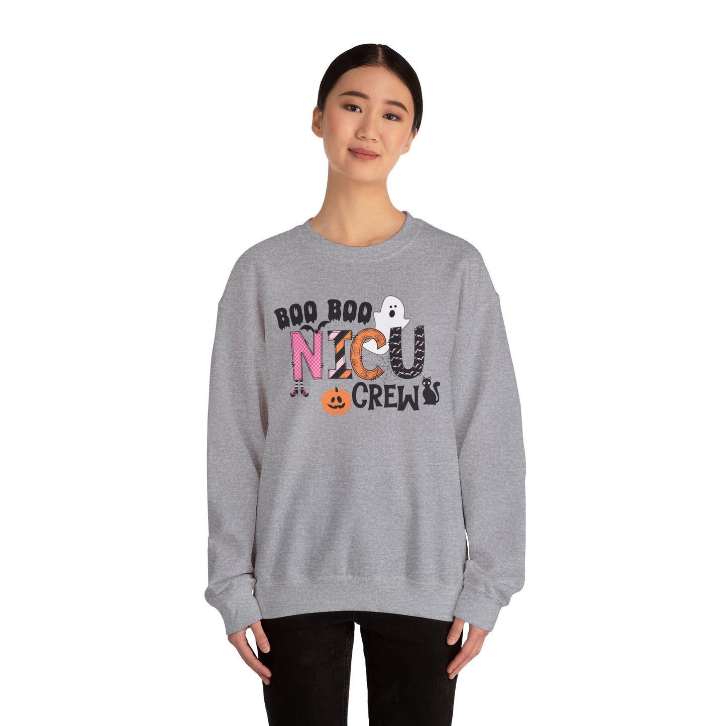 Copy of Boo Boo Peds Crew, pediatric nurse sweatshirt, Halloween sweatshirt, spooky season, ER RN, NICU nurseHalloween Nurse, comfort colors