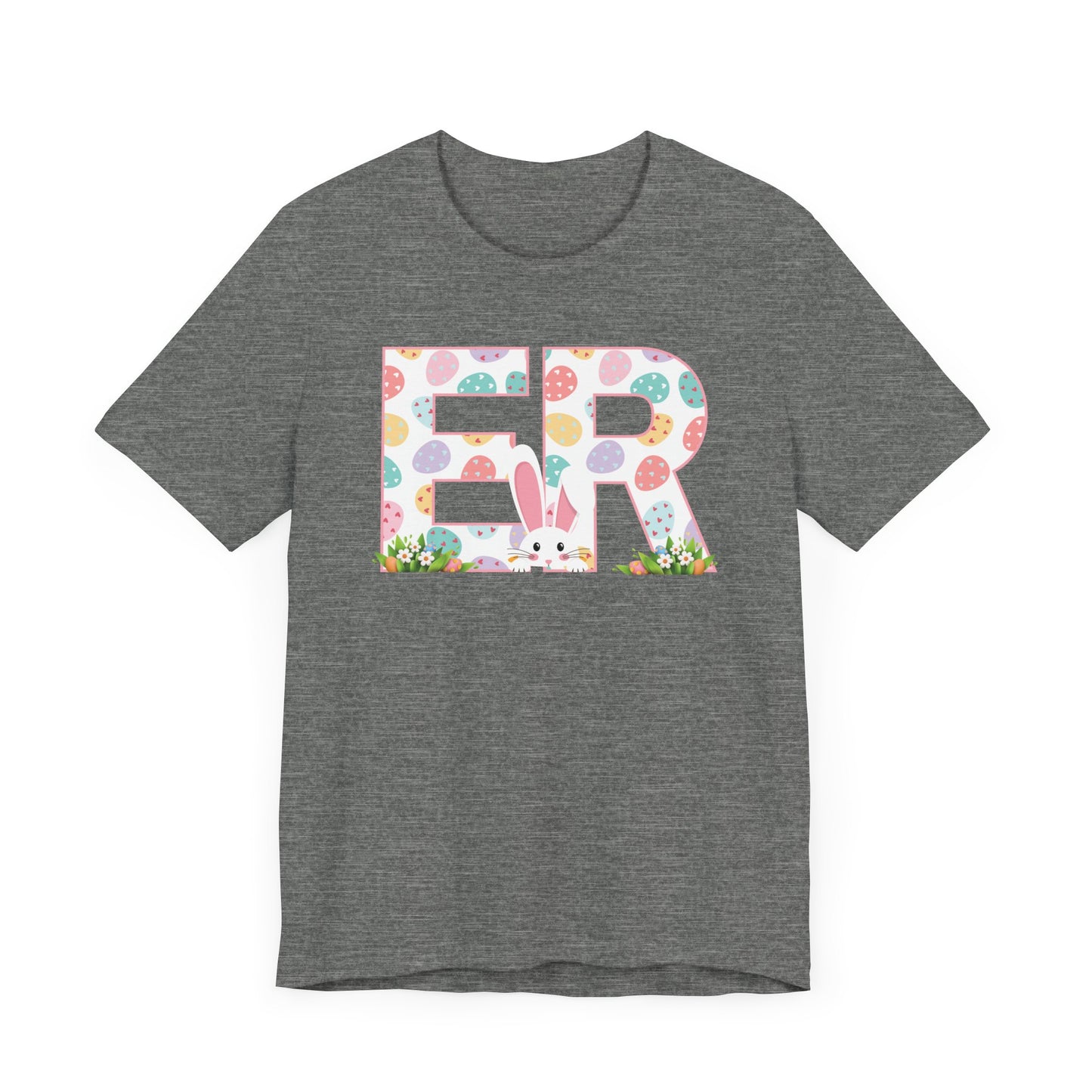 ER Easter Egg shirt, emergency nurse shirt,easter eggs, bunnies