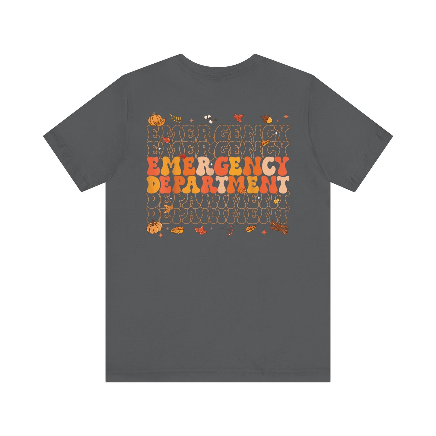 Turkey front ED sign, thanksgiving theme ED Nurse , pediatric nurse shirt, gildan turkey nurse shirt, Peds nurse,fall nurse shirt