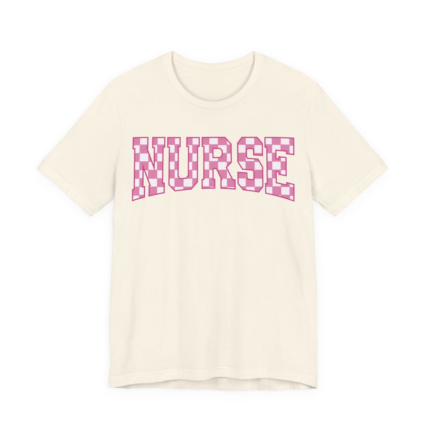 Retro checkered nurse shirt , Emergency Nurse,  Registered Nurse Shirt, PICU Nurse, NICU Nurse Shirt, Gift for Nurse, Future Nurse gift, RN gift.