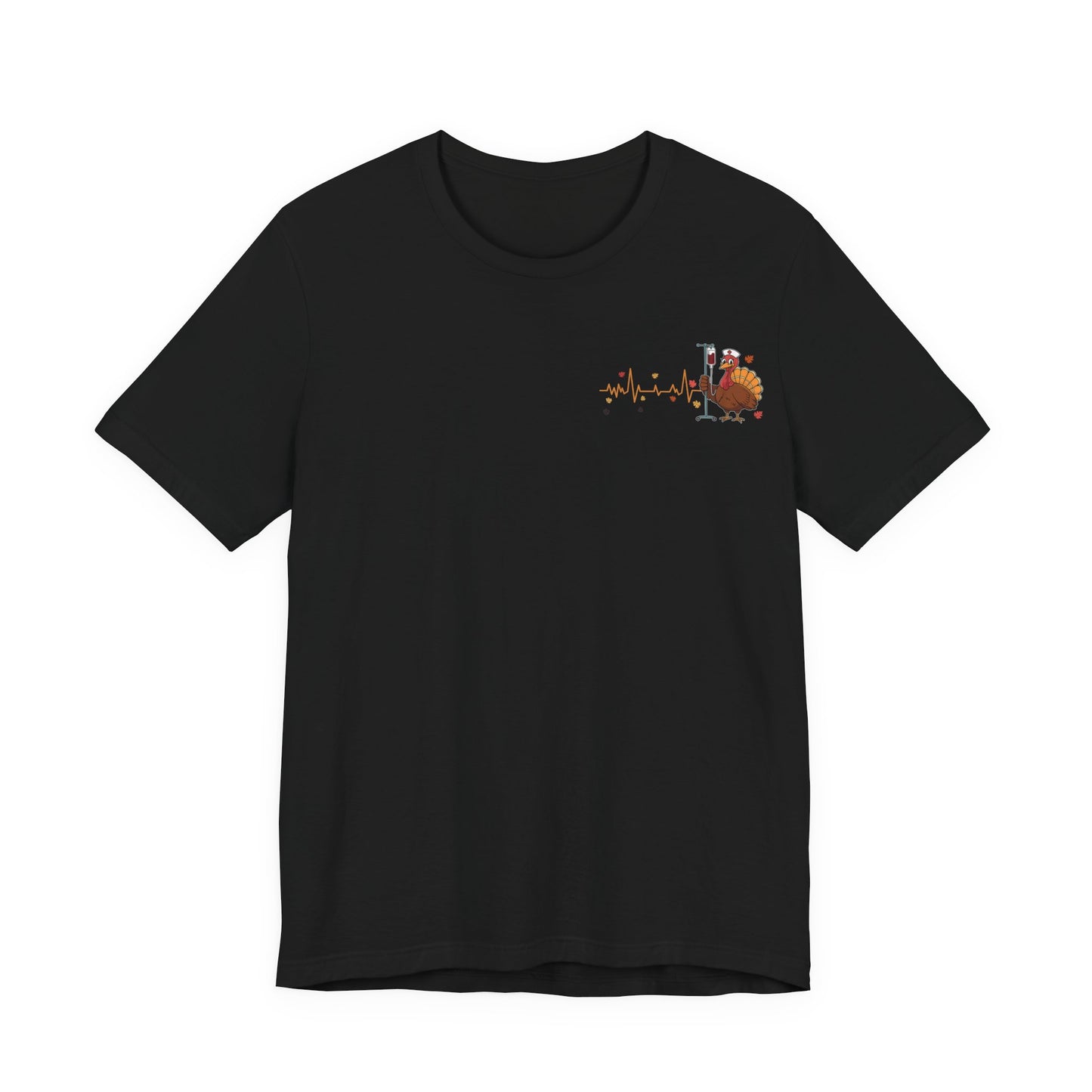 Turkey pocket design ED Nurse , pediatric nurse thanksgiving  shirt, gildan turkey ekg nurse shirt, Peds nurse , fall nurse shirt