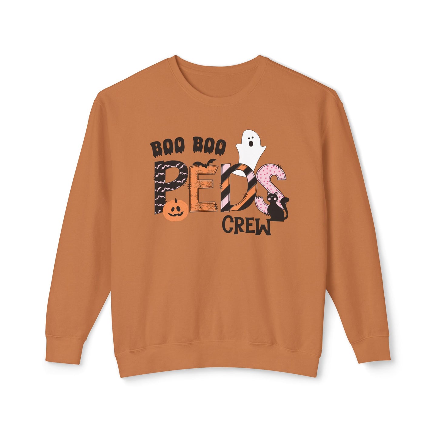 Boo Boo Peds Crew, pediatric nurse sweatshirt, Halloween sweatshirt, spooky season, ER RN, NICU nurseHalloween Nurse, comfort colors
