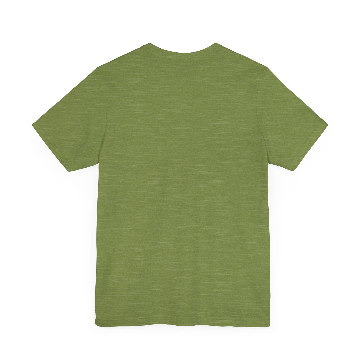 Rainbow Heart Center Bella Canvas Tshirt, multicolor tshirt perfect for work or out.