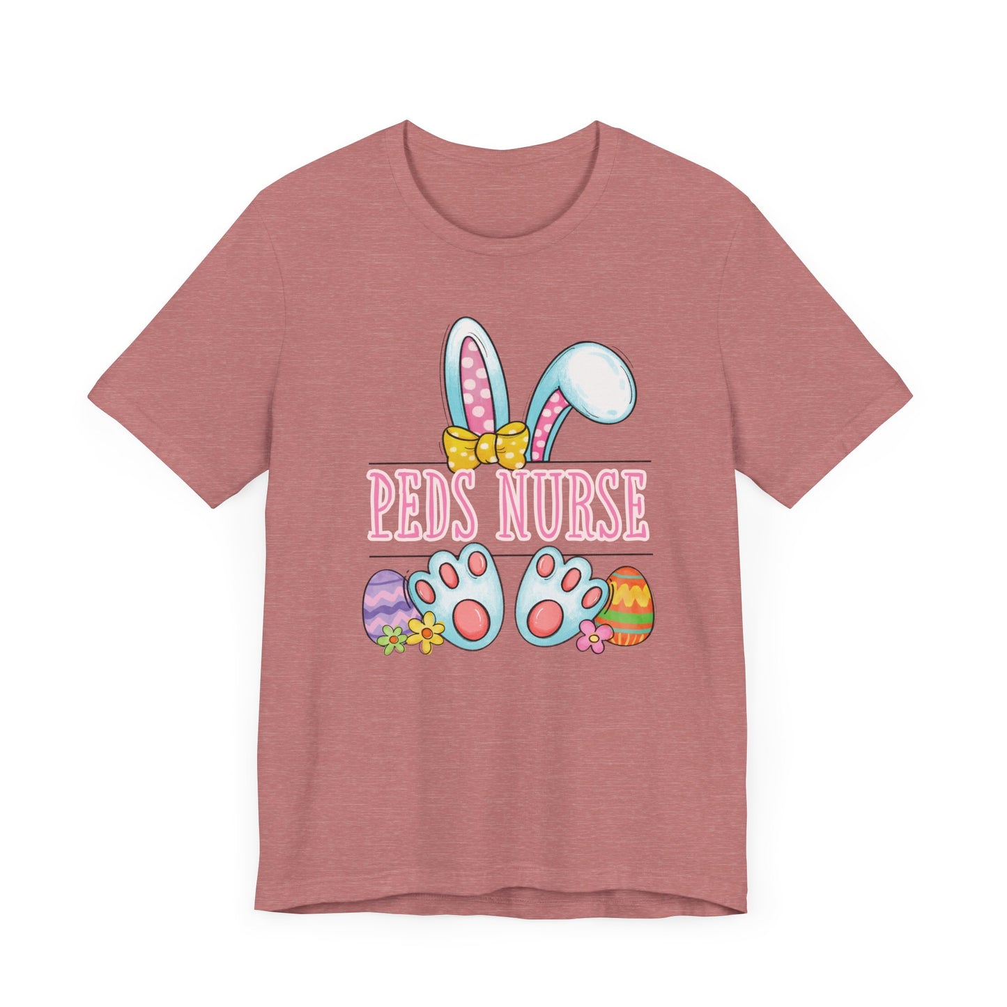 Easter Women Shirt, Retro Chick,Peds Nurse shirt, Easter nurse,