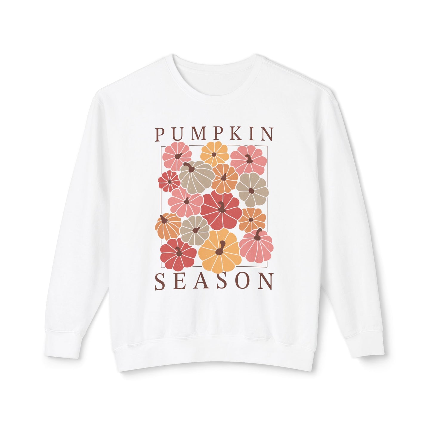 Cutest pumpkin season retro comfort colors sweatshirt, perfect for all fall girlies !