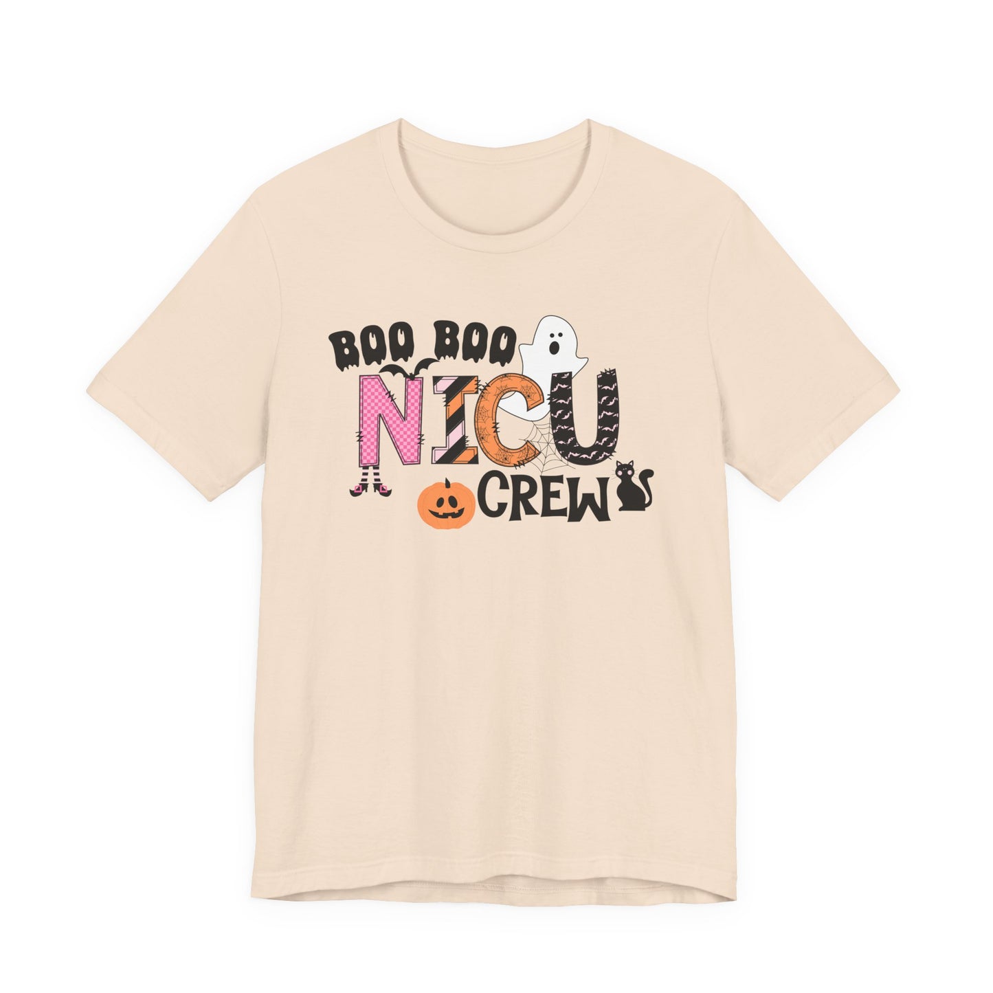 Boo Boo Nicu Crew, pediatric nurse sweatshirt, Halloween sweatshirt, spooky season,NICU nurseHalloween Nurse, comfort colors