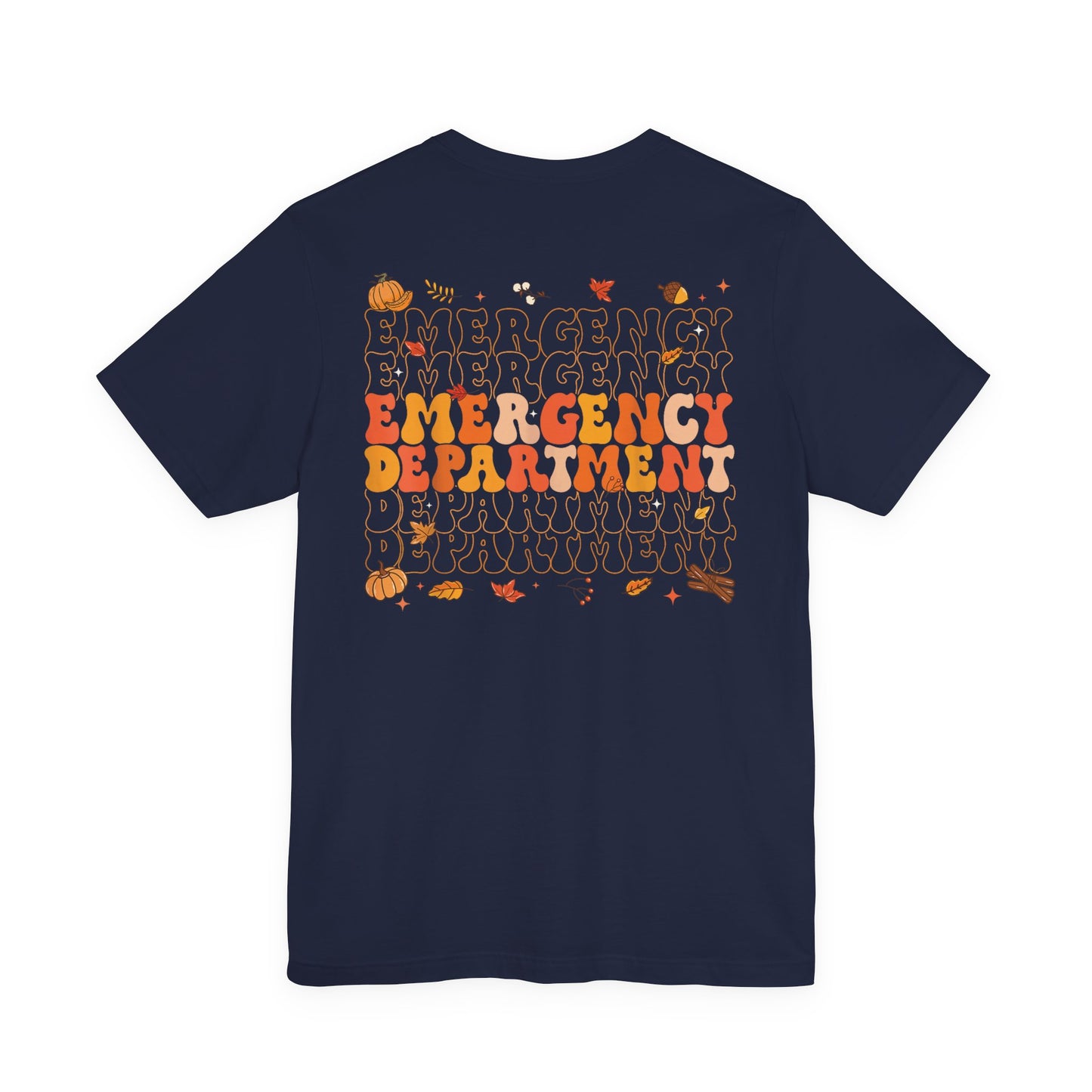 Turkey front ED sign, thanksgiving theme ED Nurse , pediatric nurse shirt, gildan turkey nurse shirt, Peds nurse,fall nurse shirt