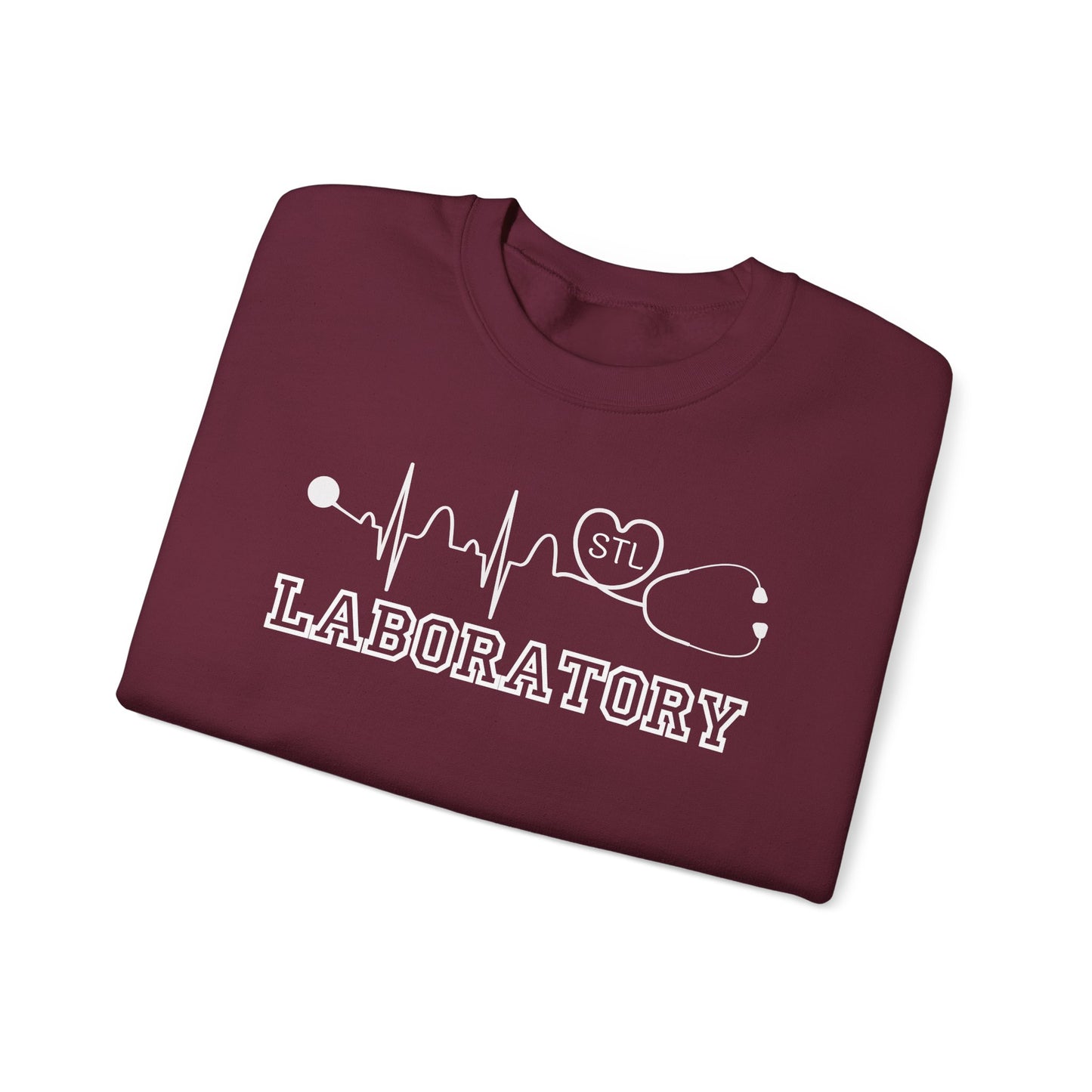 STL laboratory EKG RN Comfy Gildan Sweatshirt, EKG STL  love, wear out or at work!