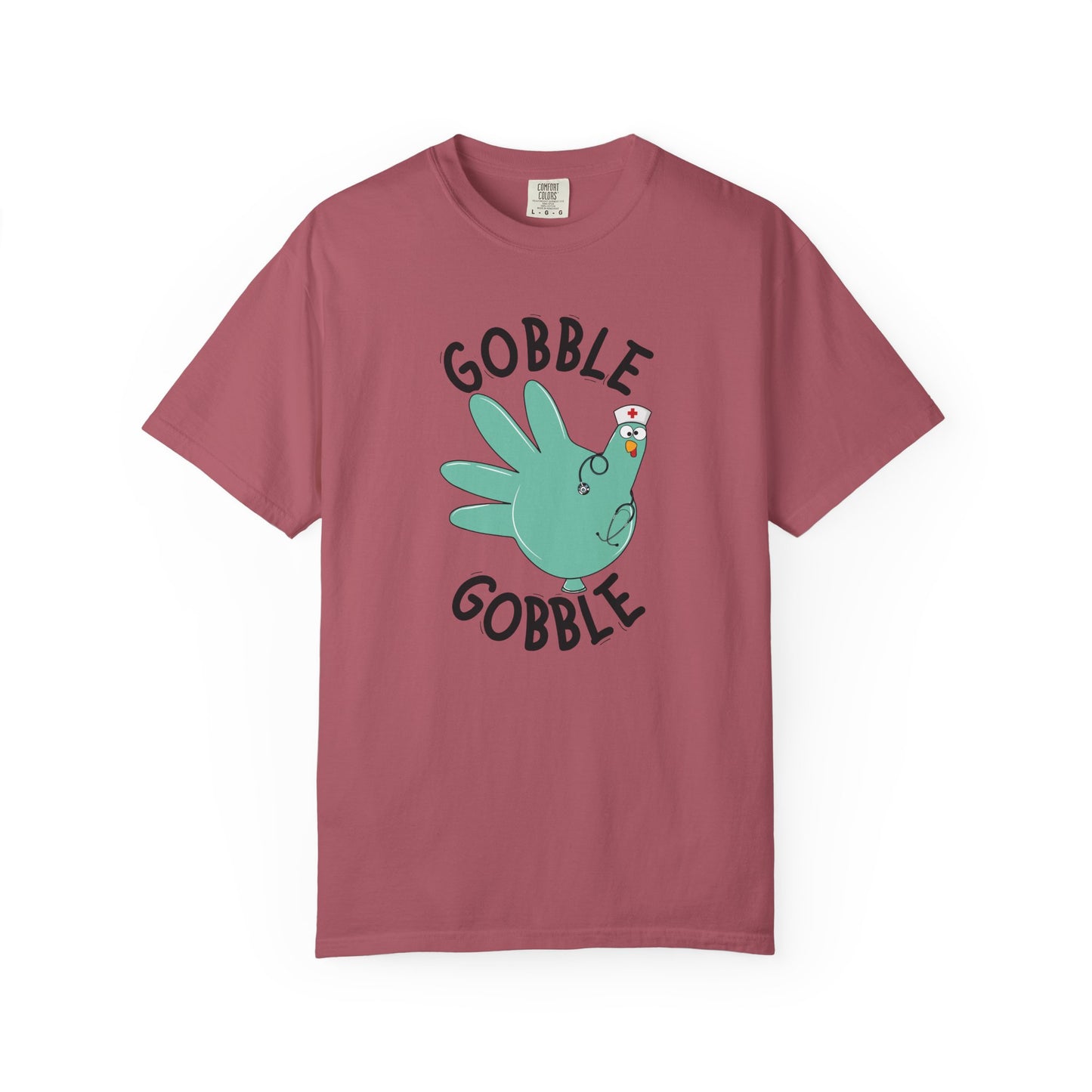 Comfort colors gobble gobble funny tshirt, nurse gobble shirt