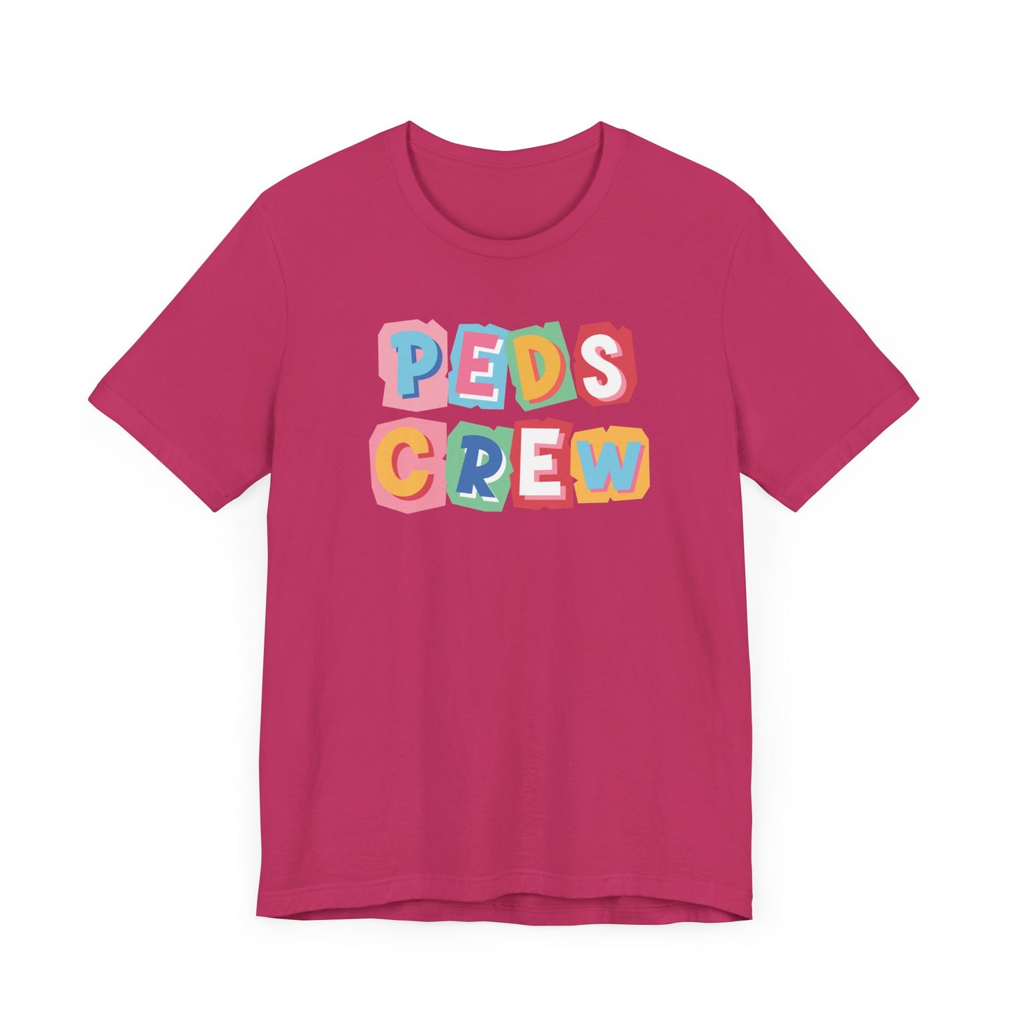 Peds crew nurse tshirt , retro 90s theme nurse tshirt