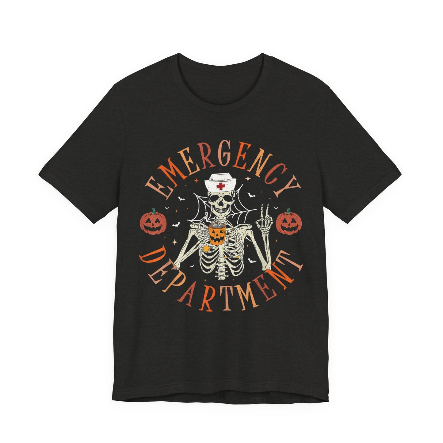 Skeleton ED Nurse , pediatric nurse Halloween shirt, gildan skeleton nurse shirt, Peds nurse , Spooky nurse shirt