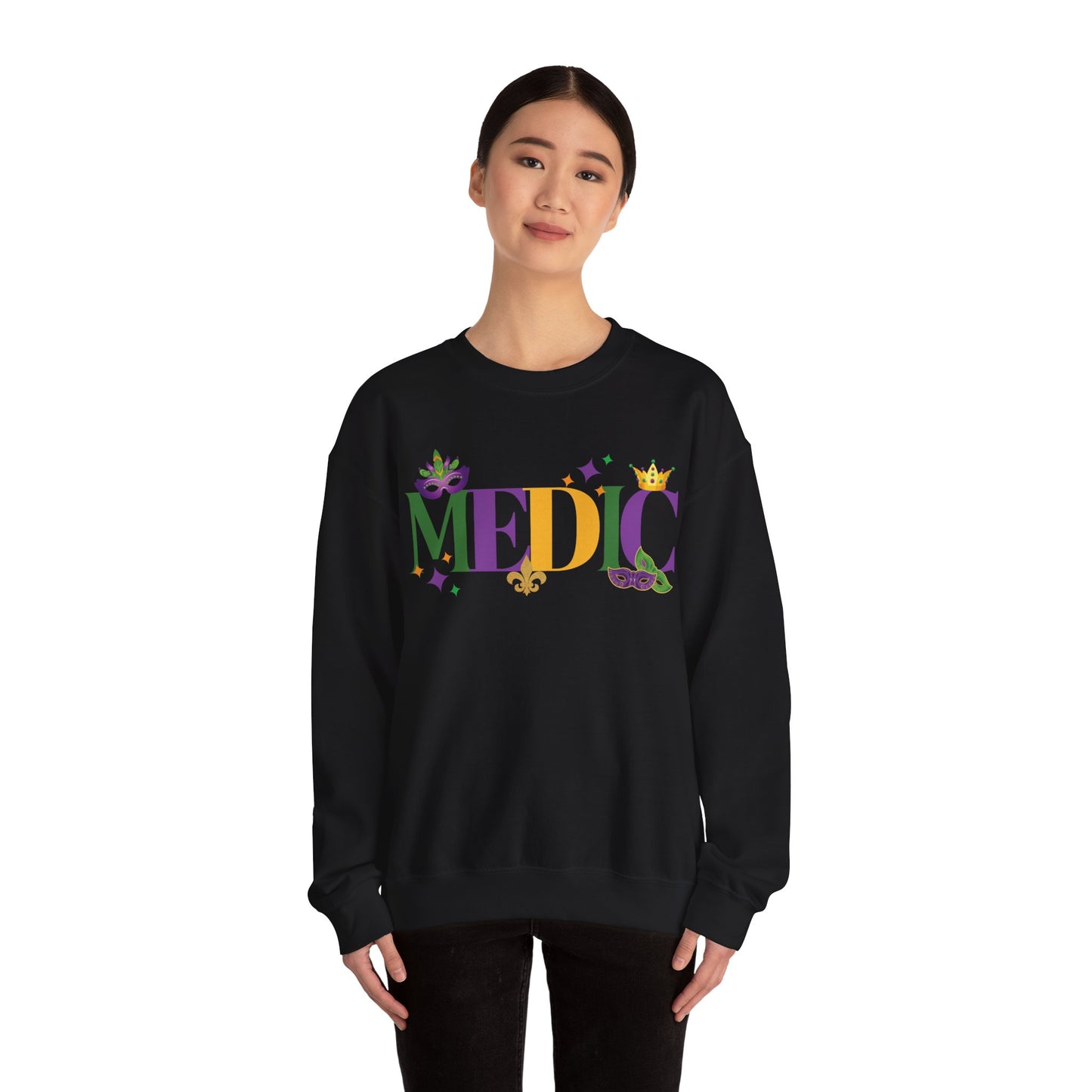 Mardi Gras MEDIC Sweatshirt