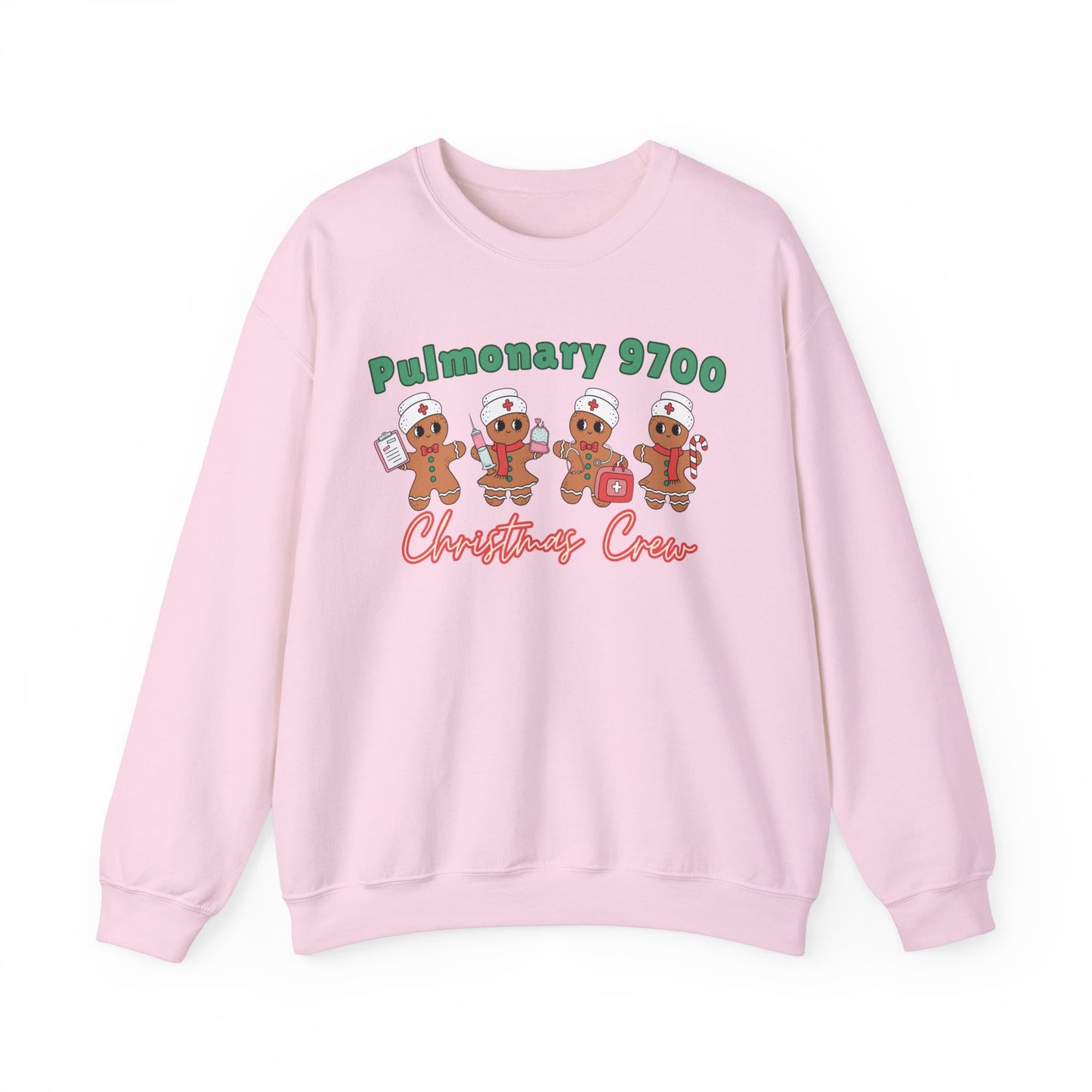 Pulmonary 9700 Christmas Crew, Gingerbread nurse, ER Nurse Christmas sweater, Pediatric Nurse, Christmas Crew