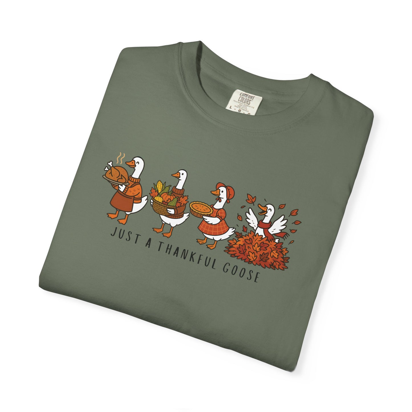 Funny Goose Thanksgiving Comfort colors tshirt
