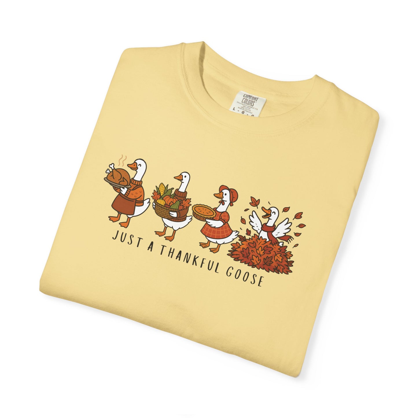 Funny Goose Thanksgiving Comfort colors tshirt